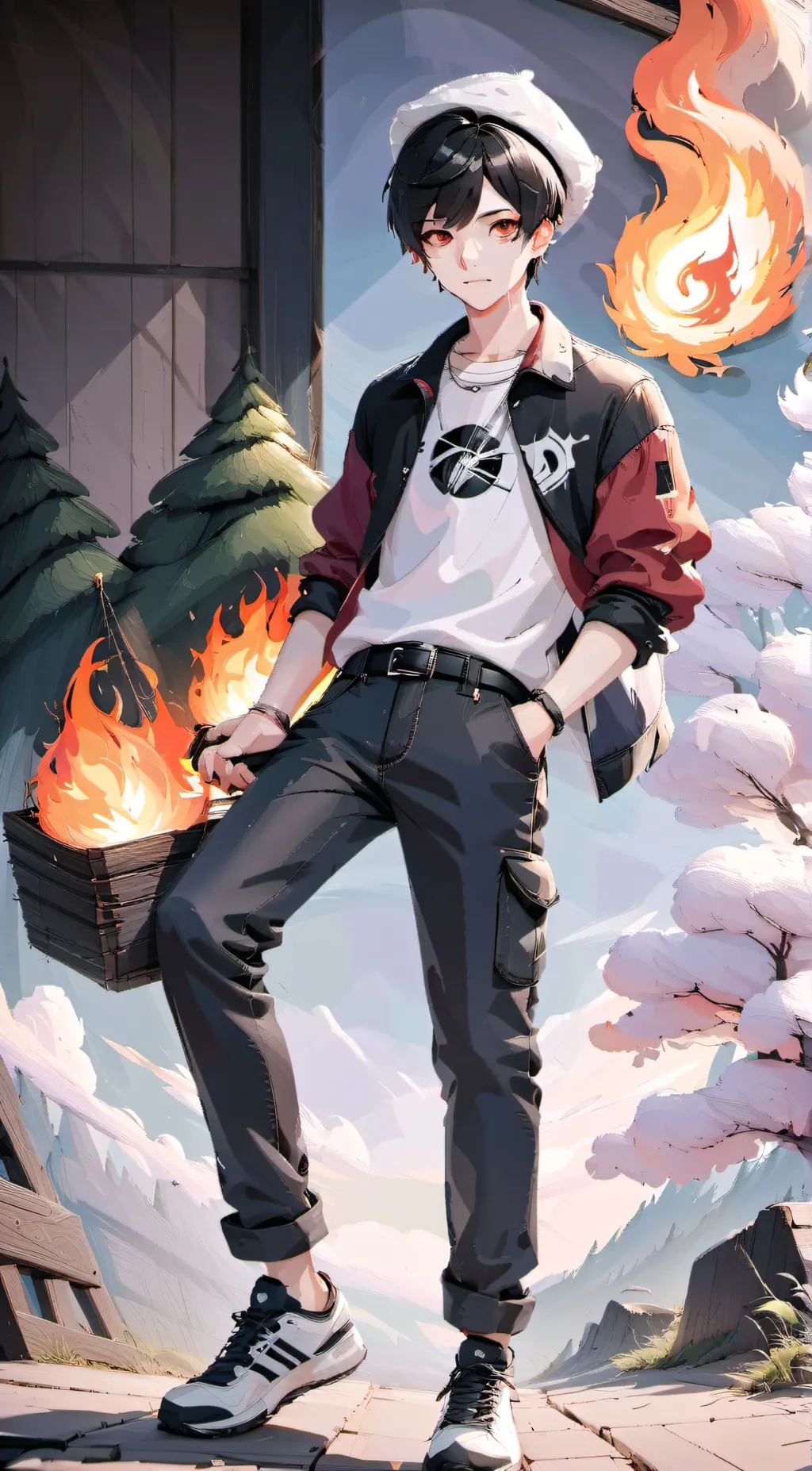 ai character: Sapnap background