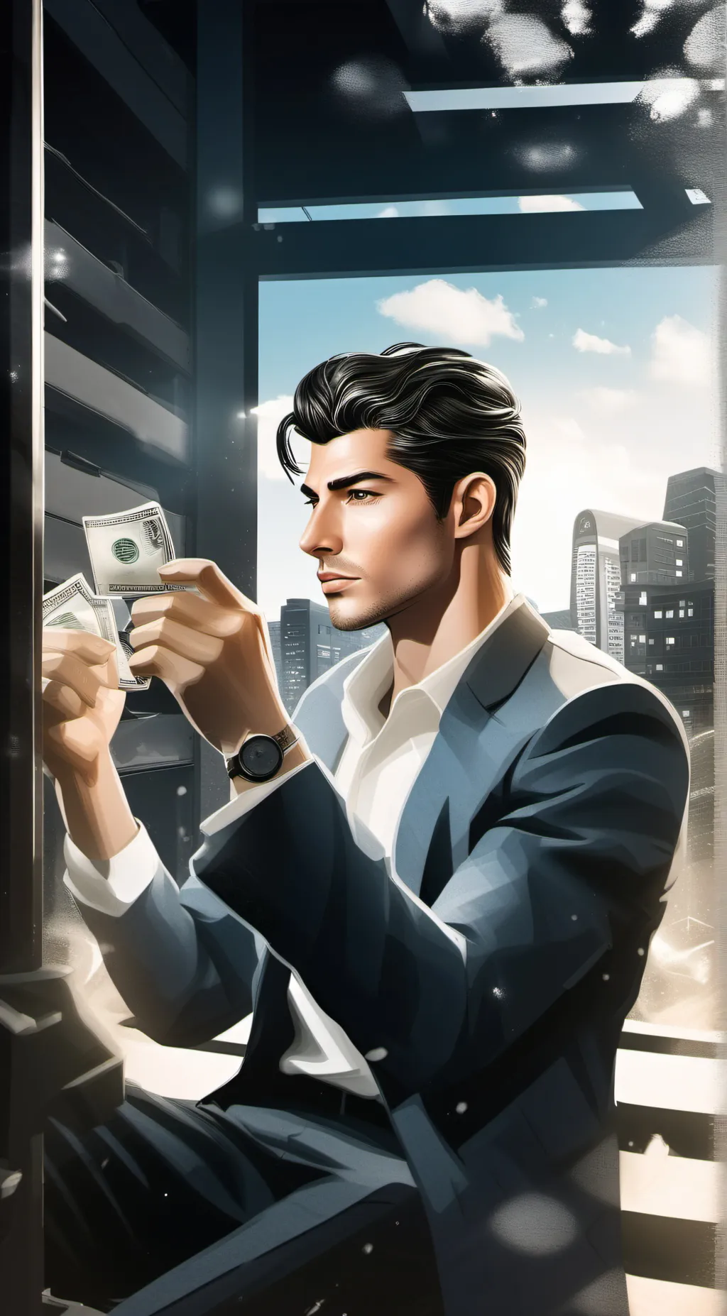 ai character: Don  background