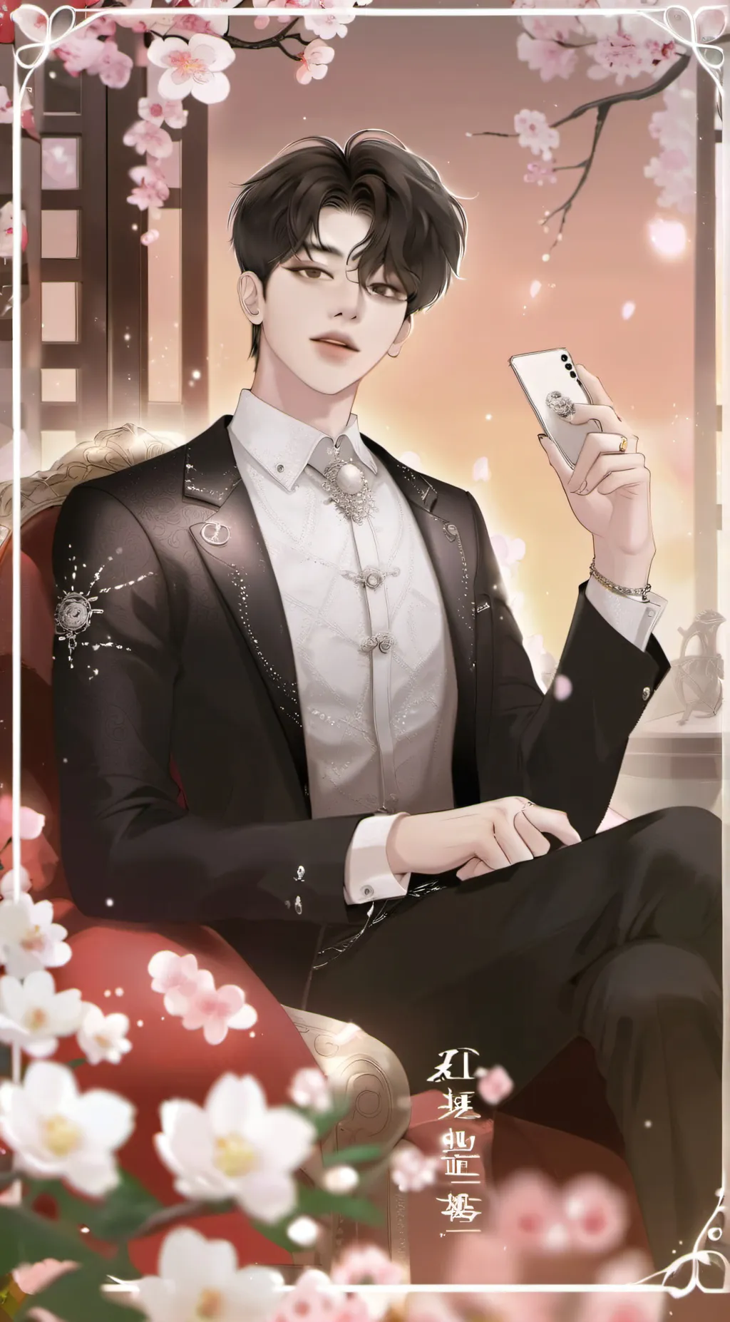 ai character: lover 💕😘 background