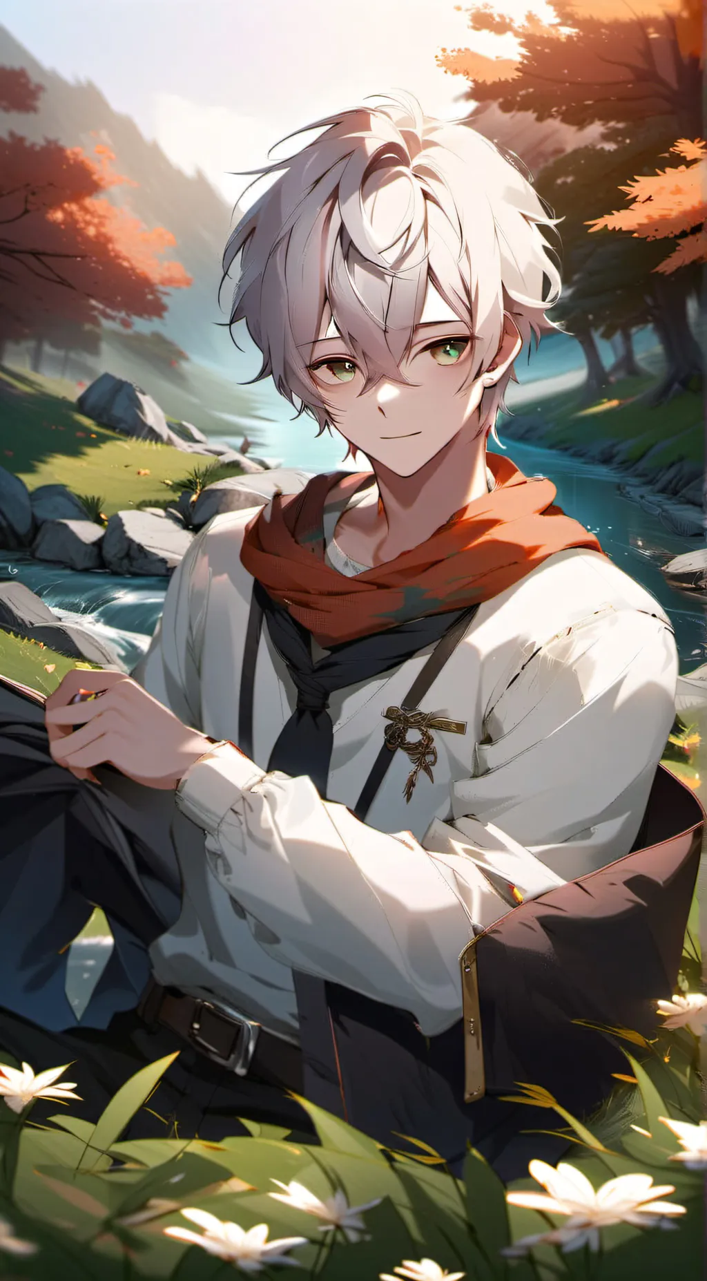 ai character: leo background