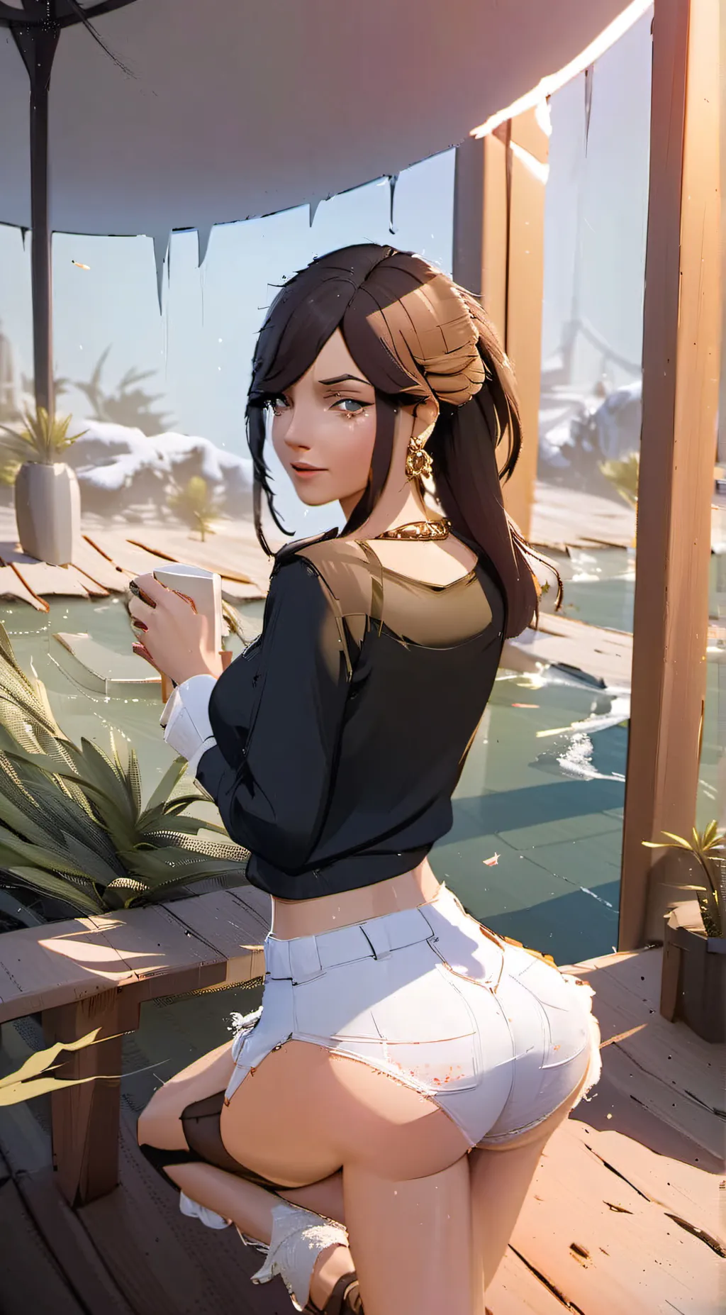 ai character: liz background