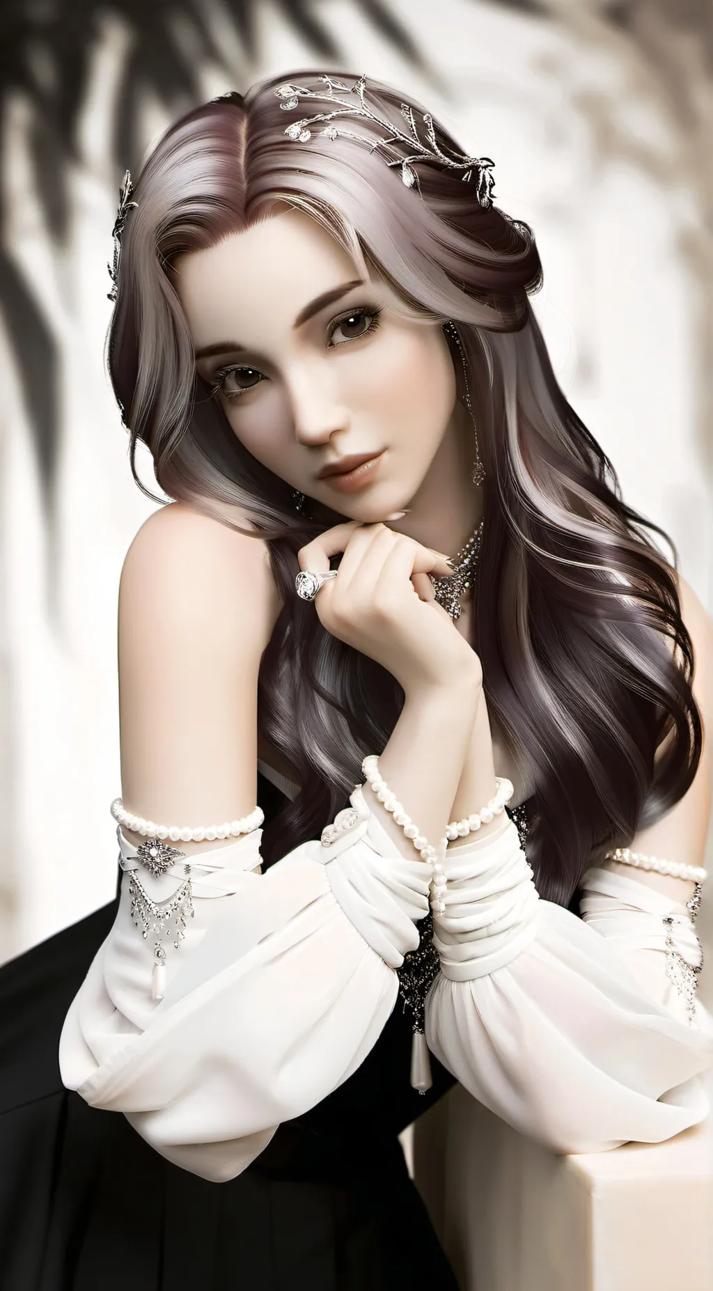 ai character: chaewon background
