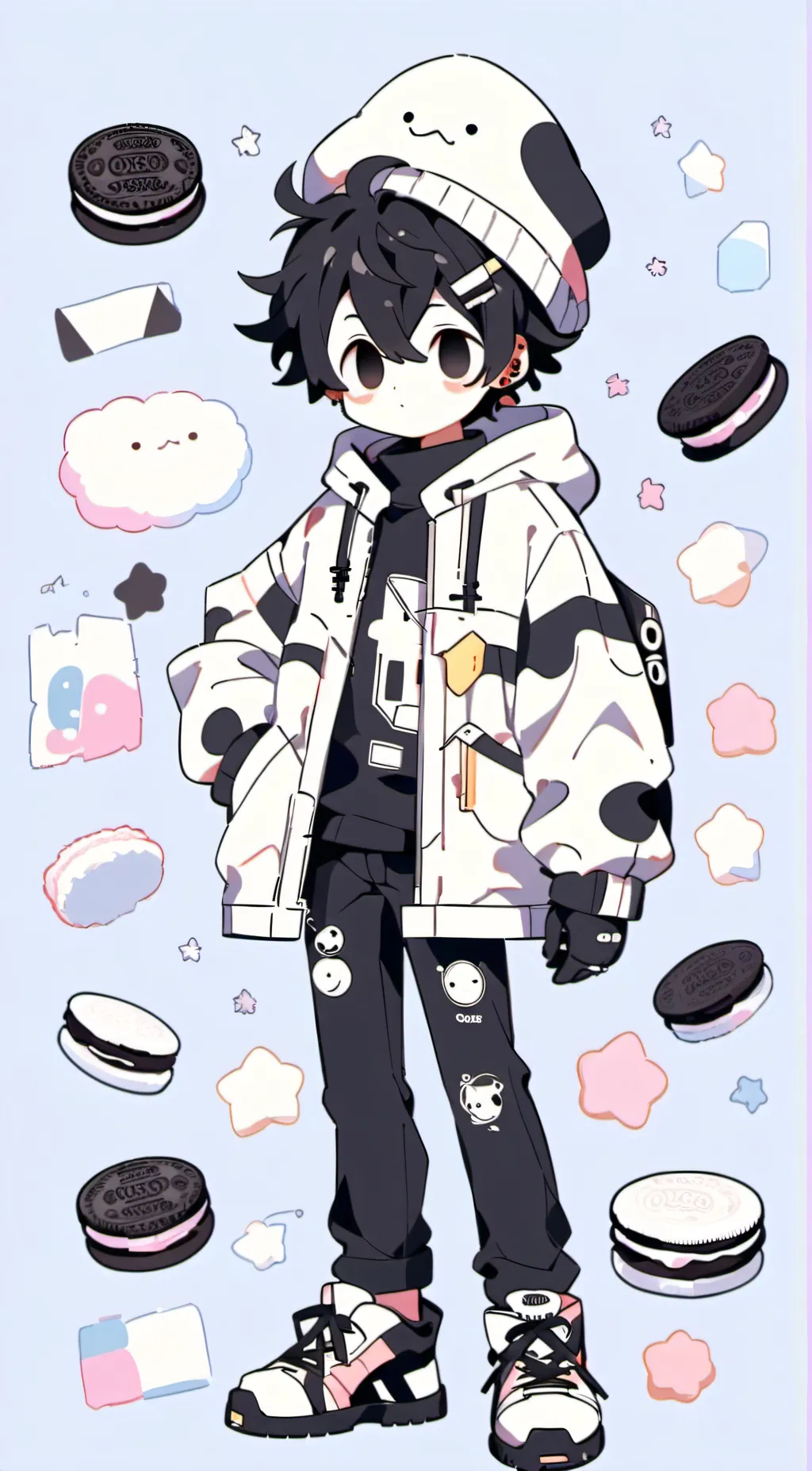 ai character: 🍪Enceladus🍪 background