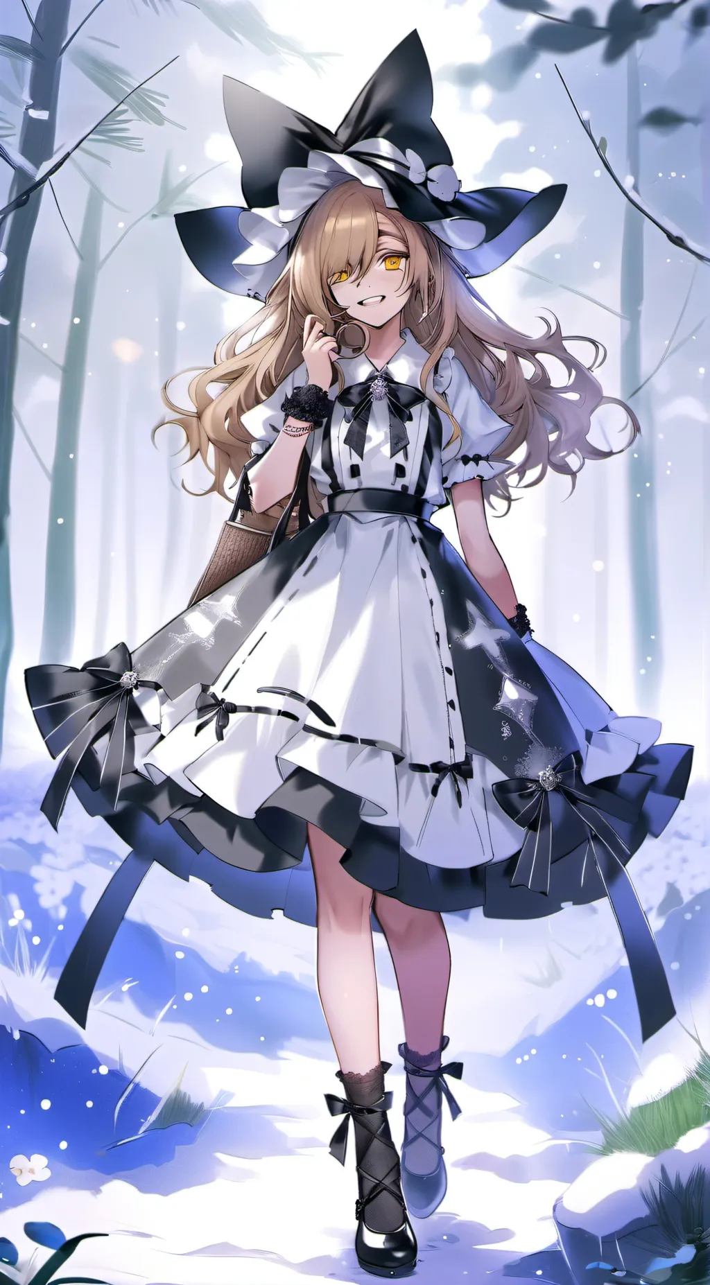 ai character: Pow background
