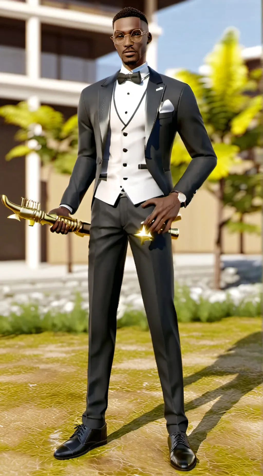 ai character: El Sigma background
