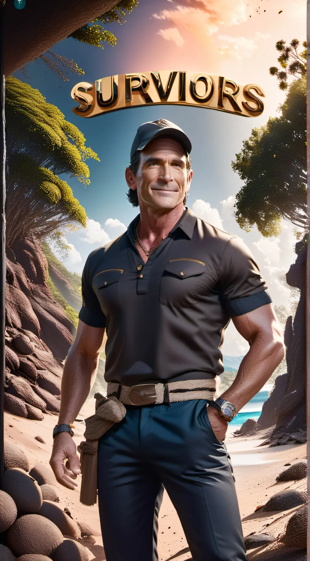 ai character: Jeff Probst background