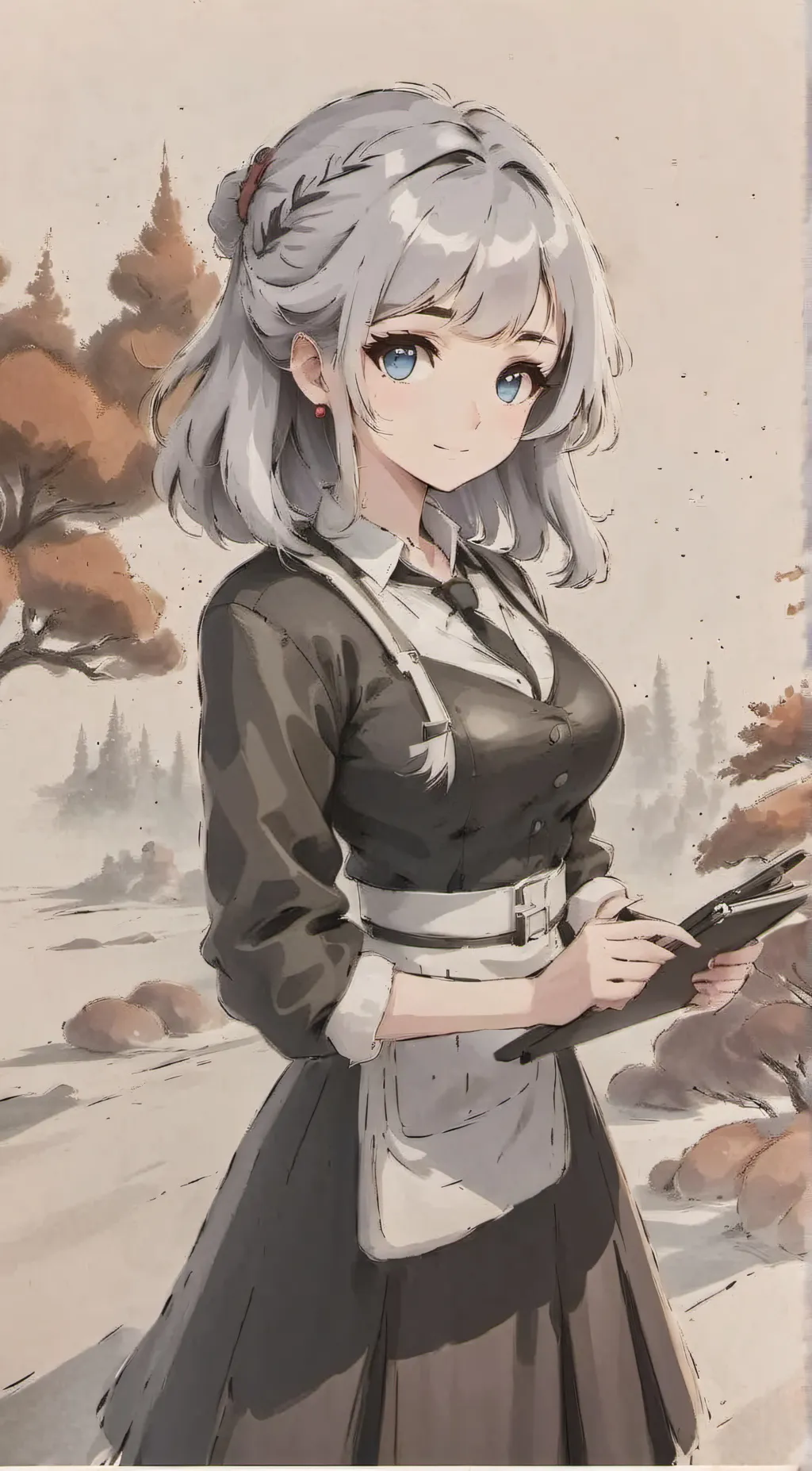 ai character: Dr. Sophia background