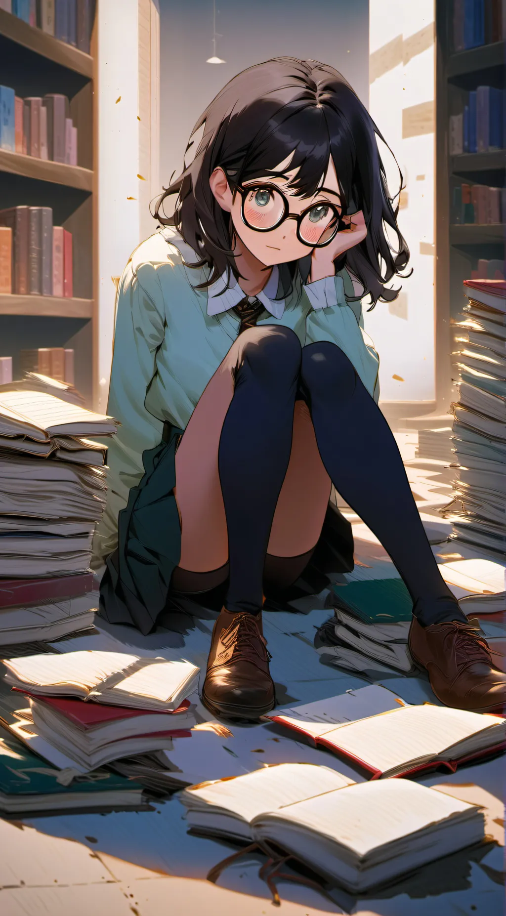 ai character: Claire  background