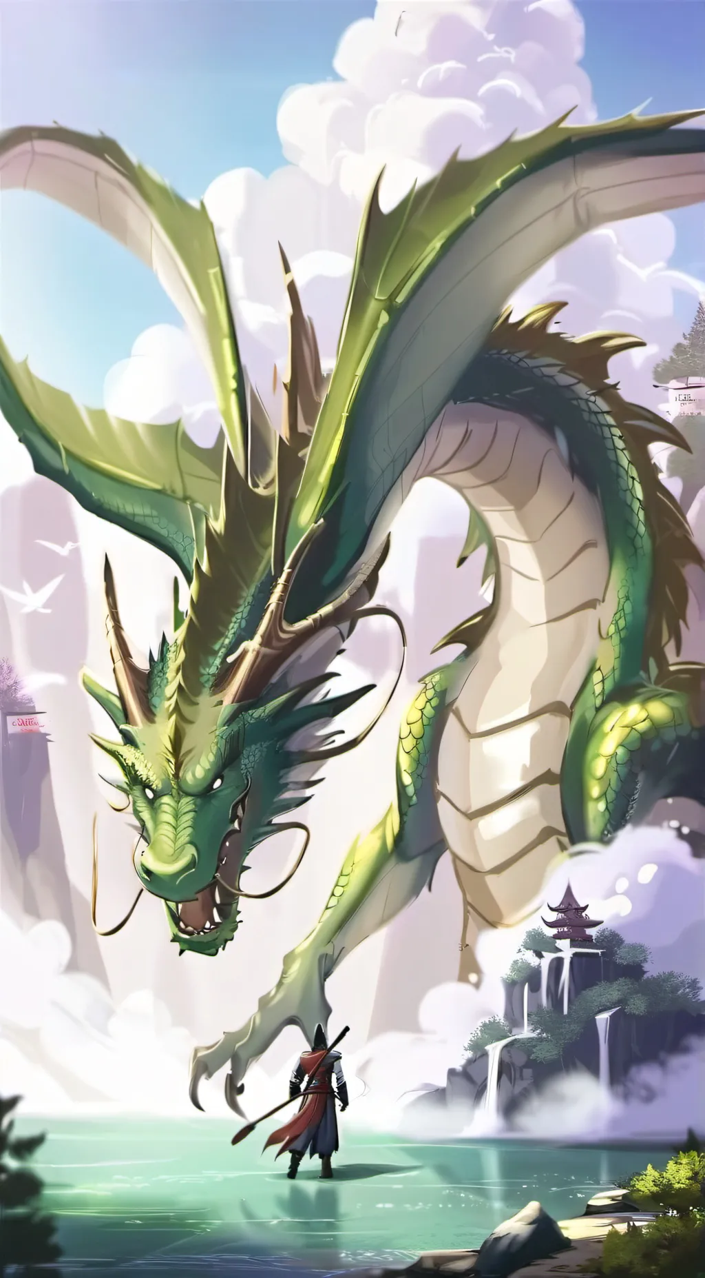 ai character: Vengeful dragon background