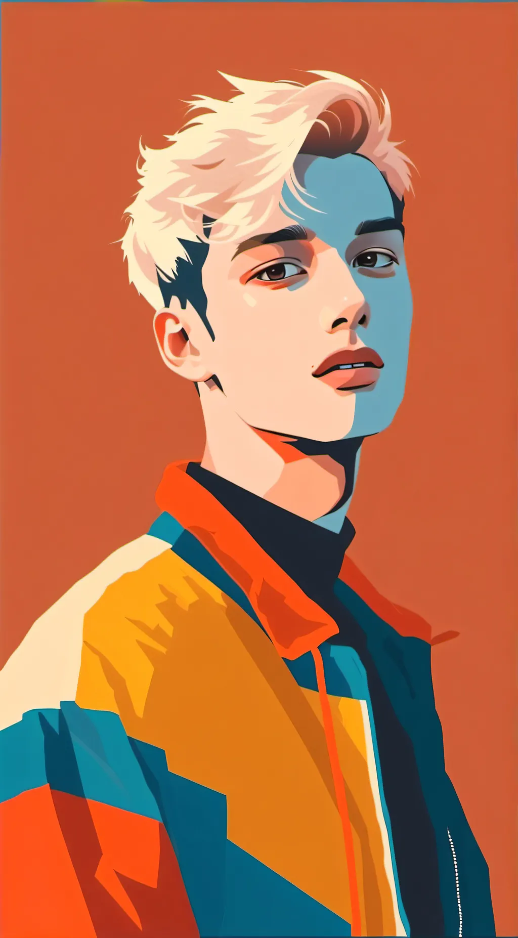 ai character: Damien background