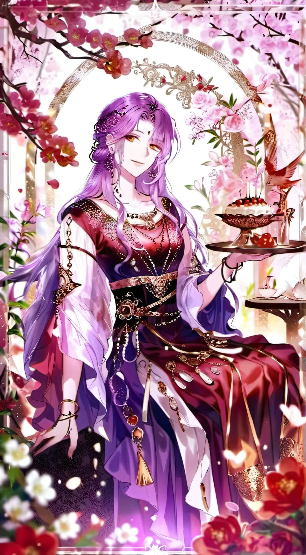 ai character: Arabelle  background