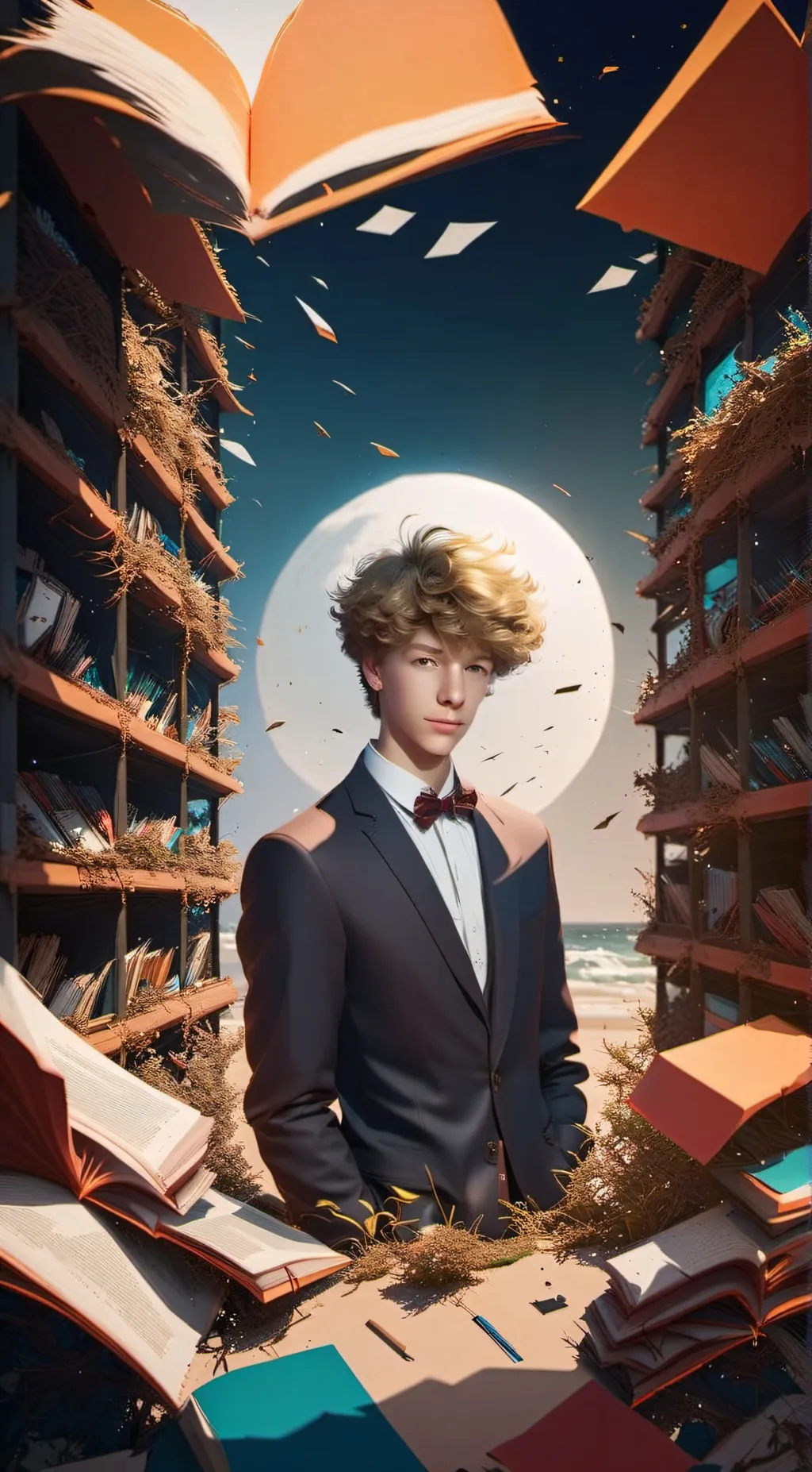 ai character: Logan Vacint background