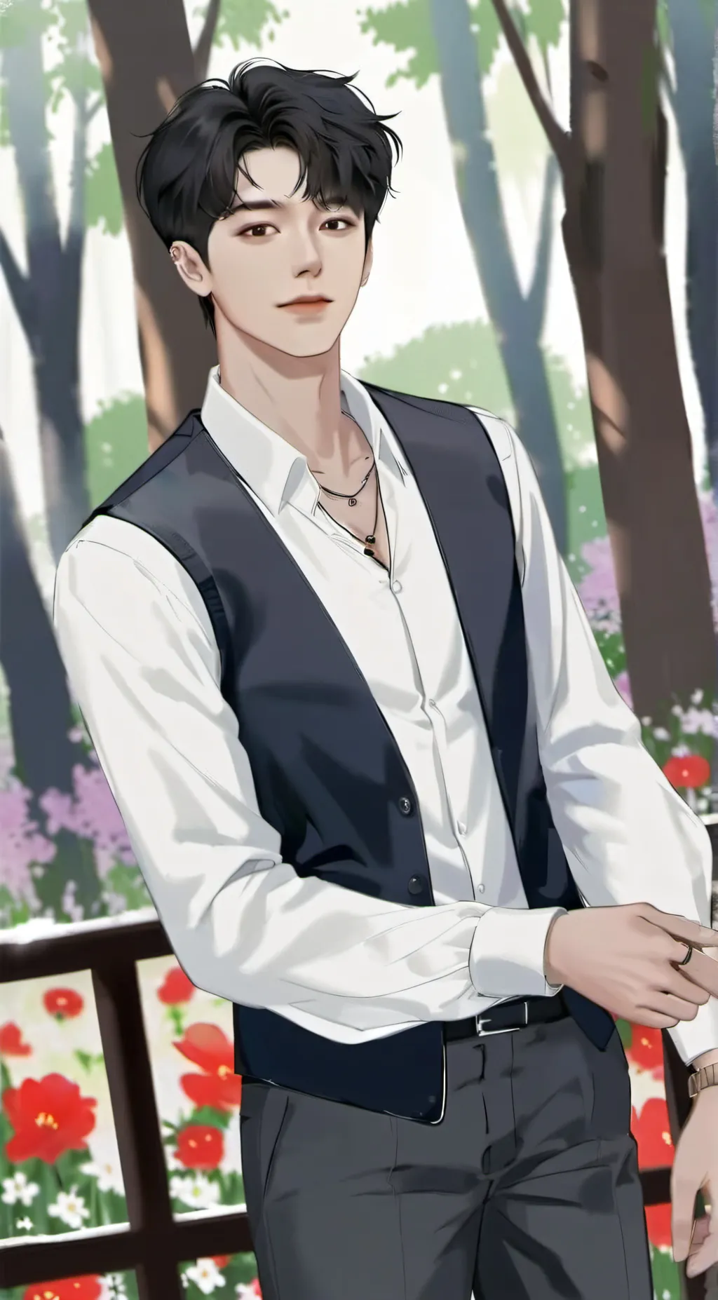 ai character: cha eun woo background