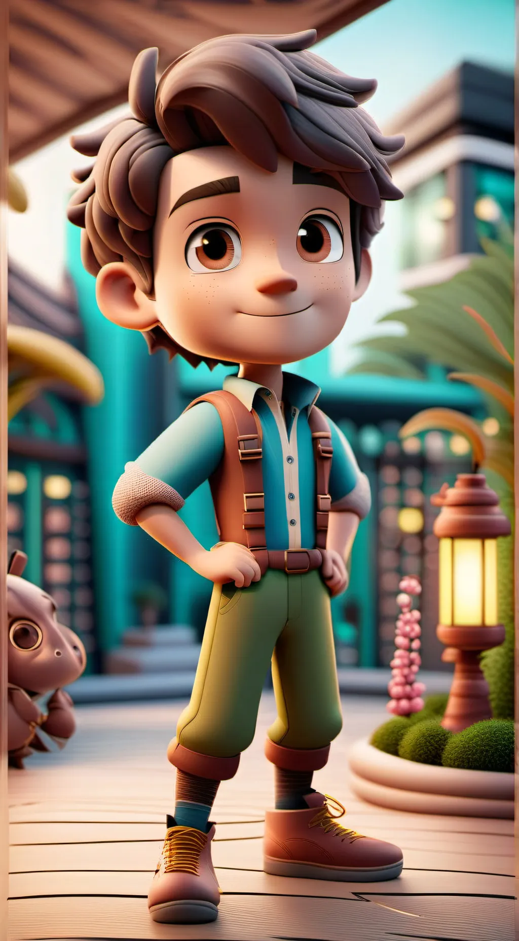 ai character: اسام Abaric  background
