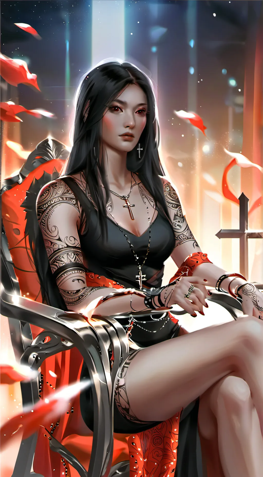ai character: Nidia Flores background