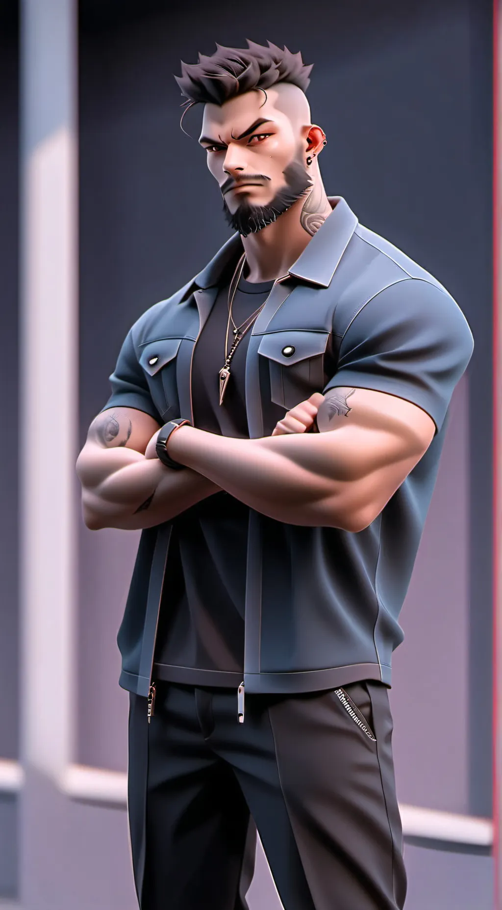 ai character: Johnny cade background