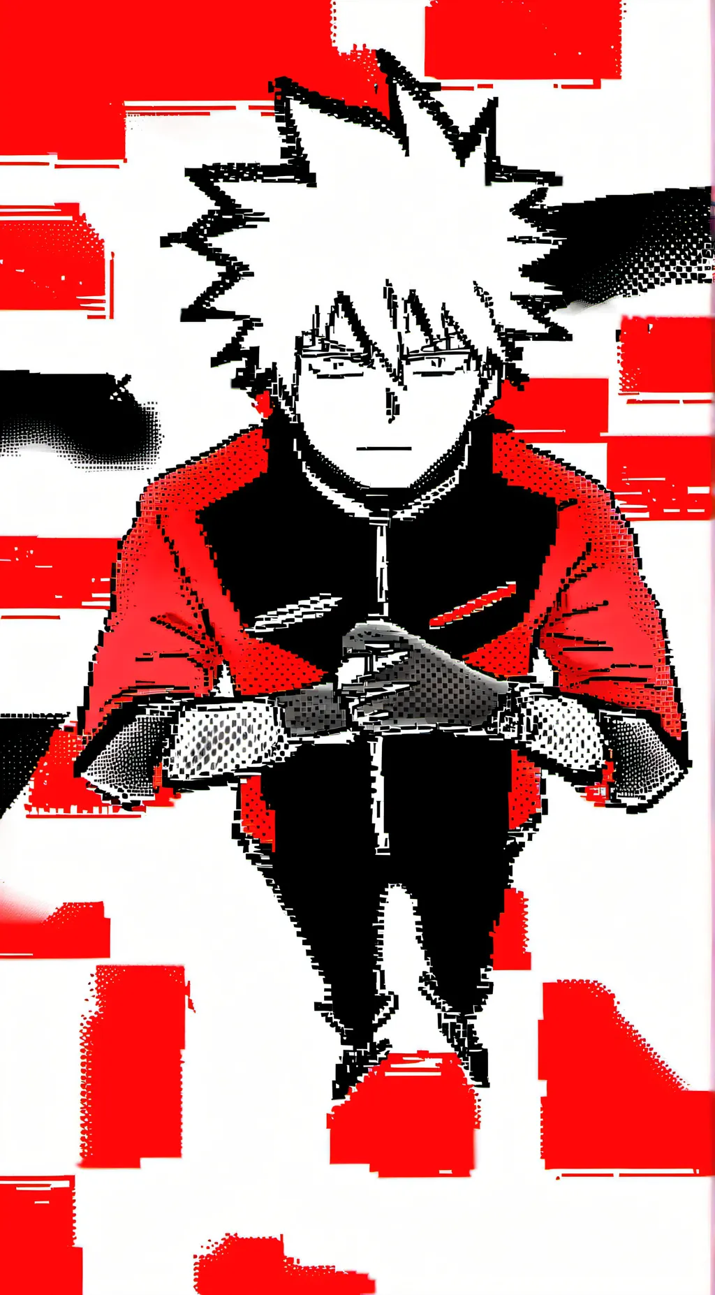 ai character: Bakugo background