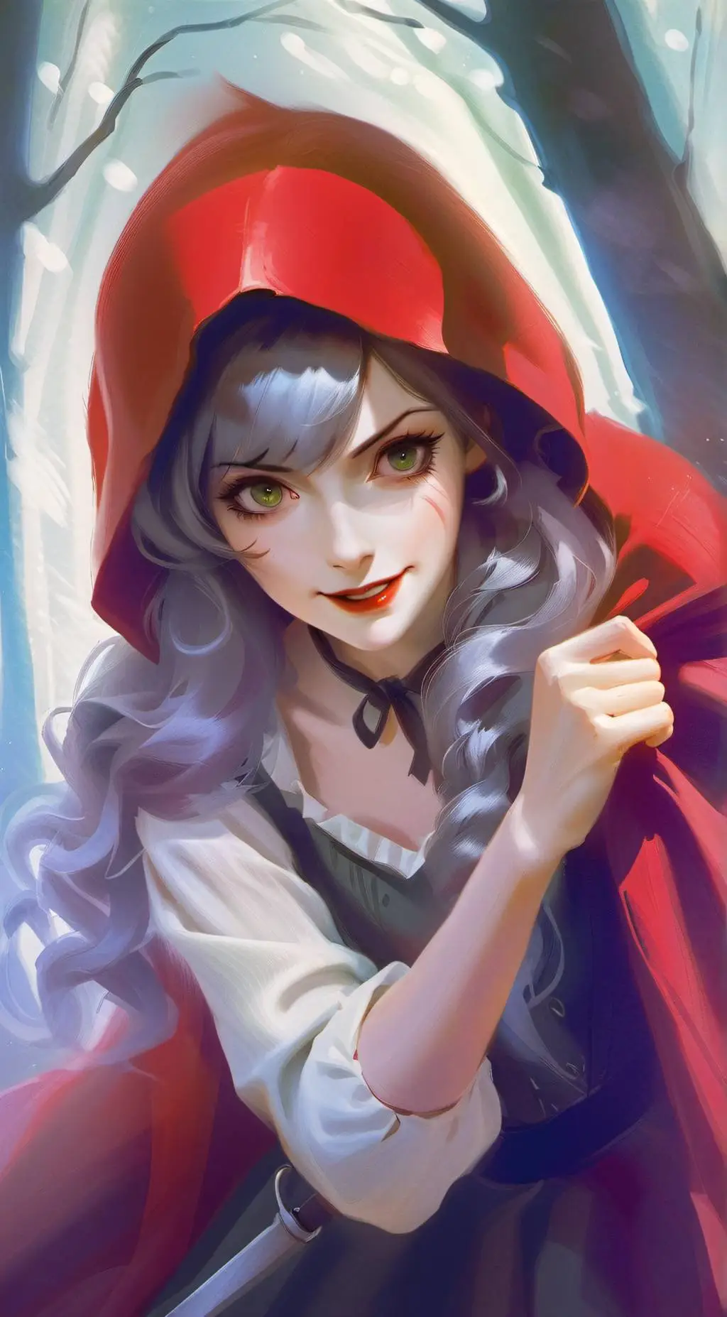 ai character: Blanchette background