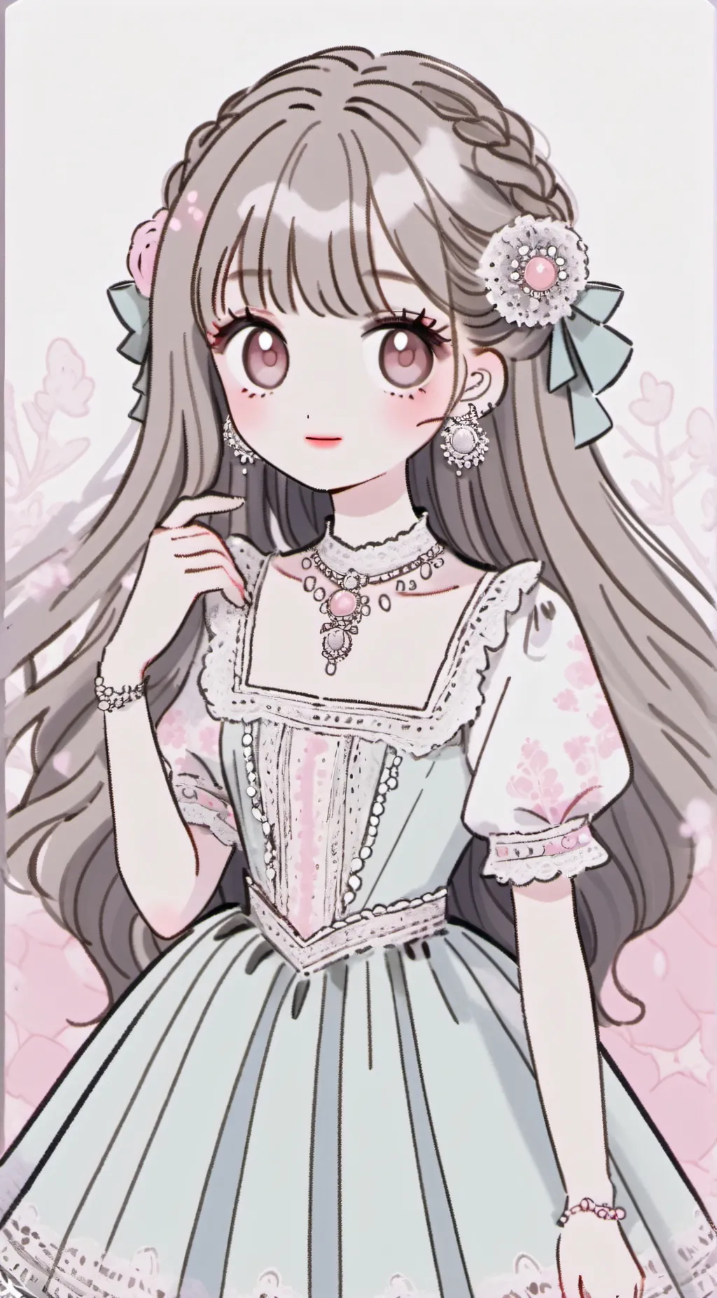 ai character: zip and Oliver  background