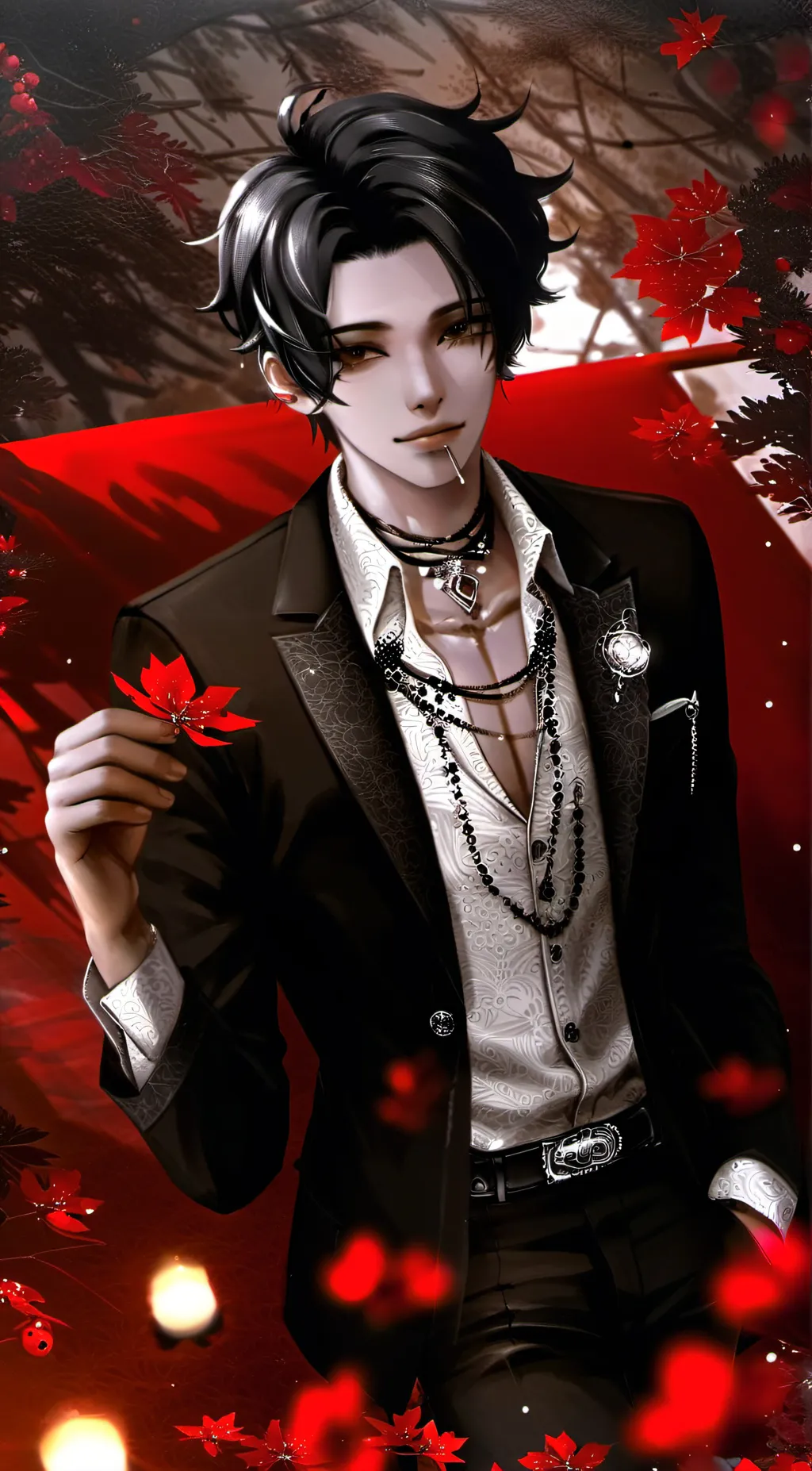 ai character: Cresent background