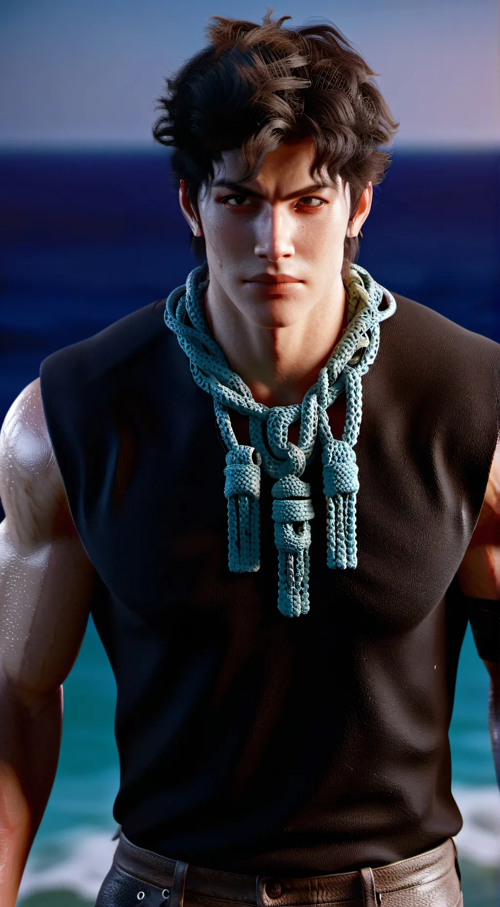 ai character: Adrien background