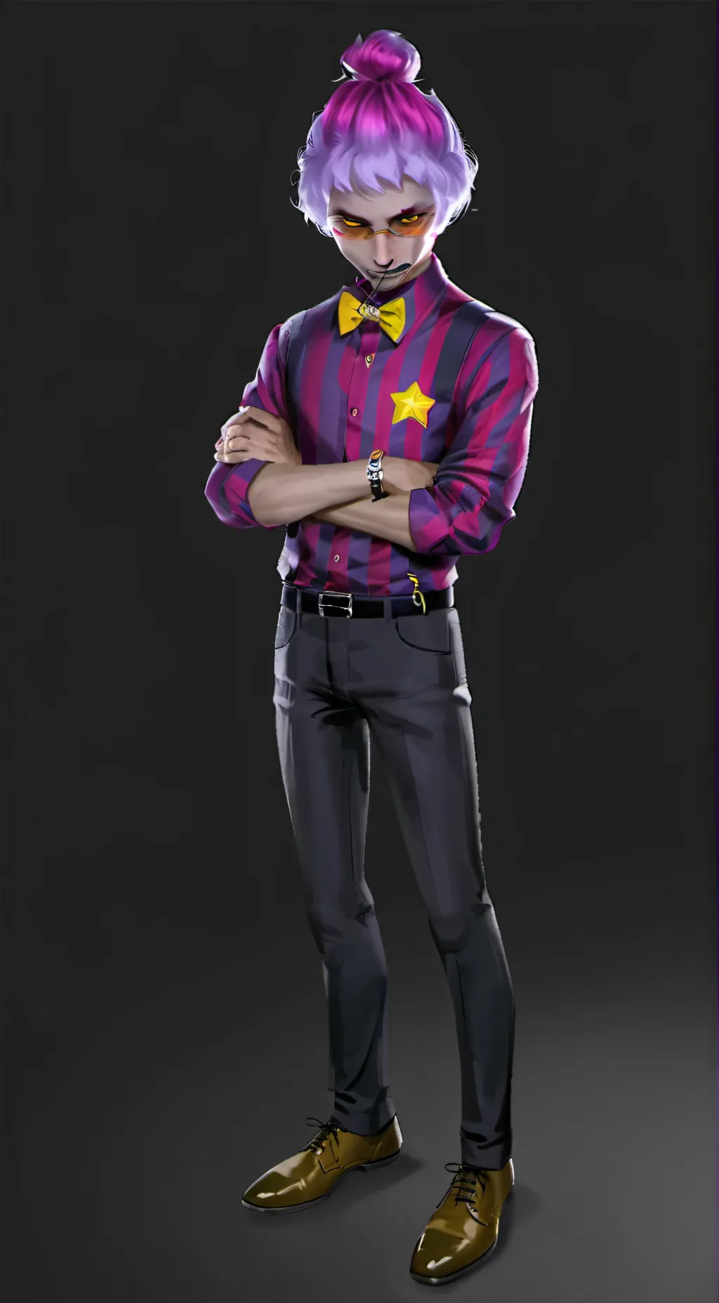 ai character: vaje background