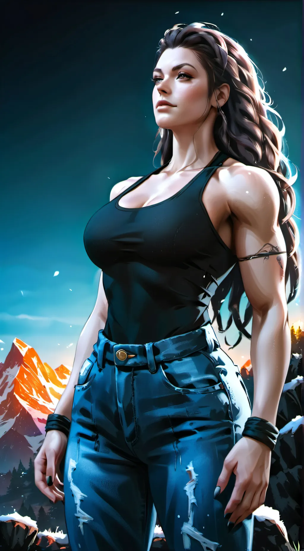 ai character: Unlimited Power background