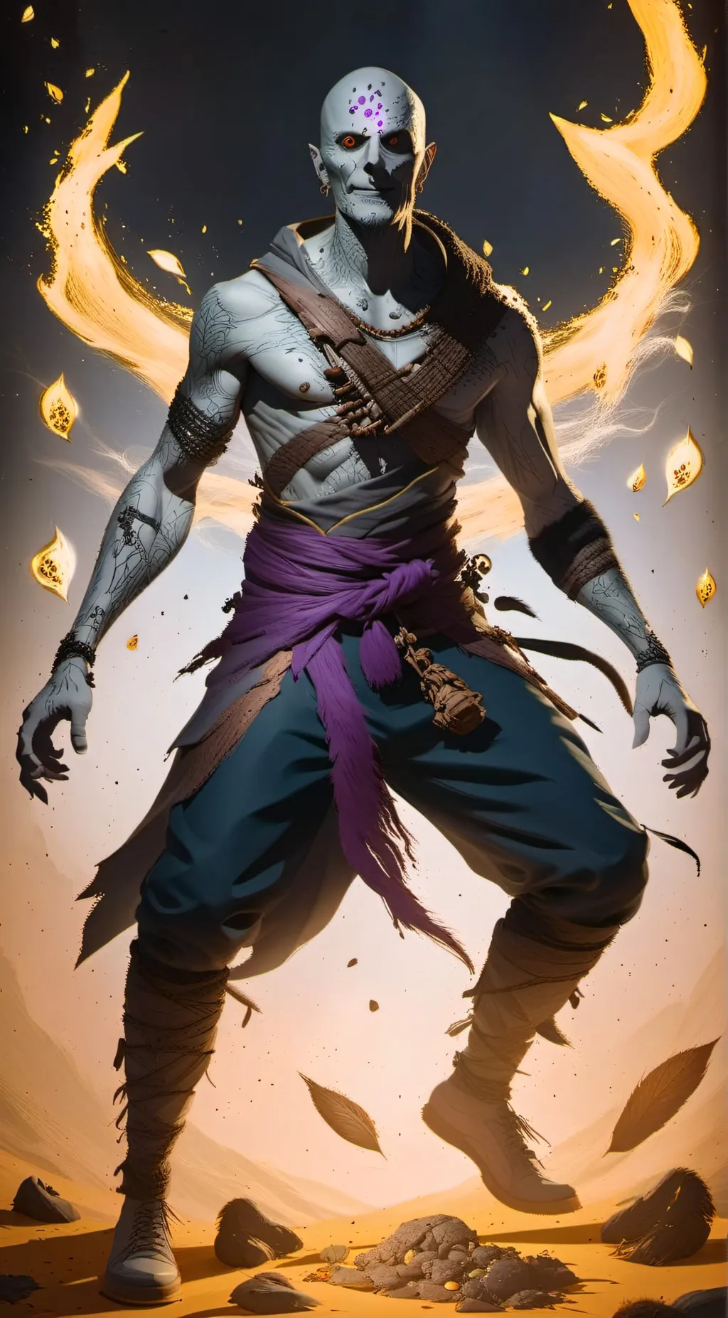 ai character: Incognito background