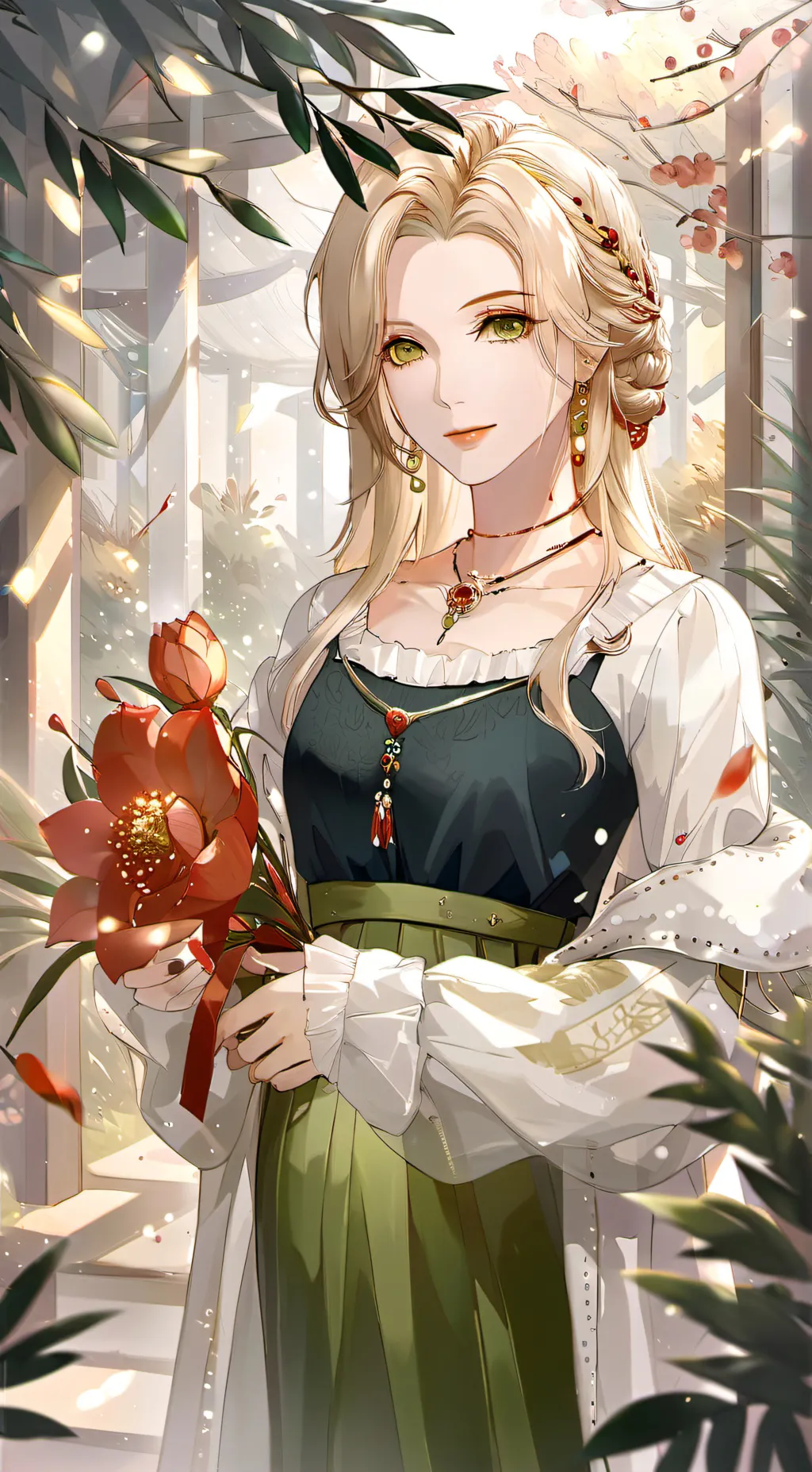 ai character: Scarlett background
