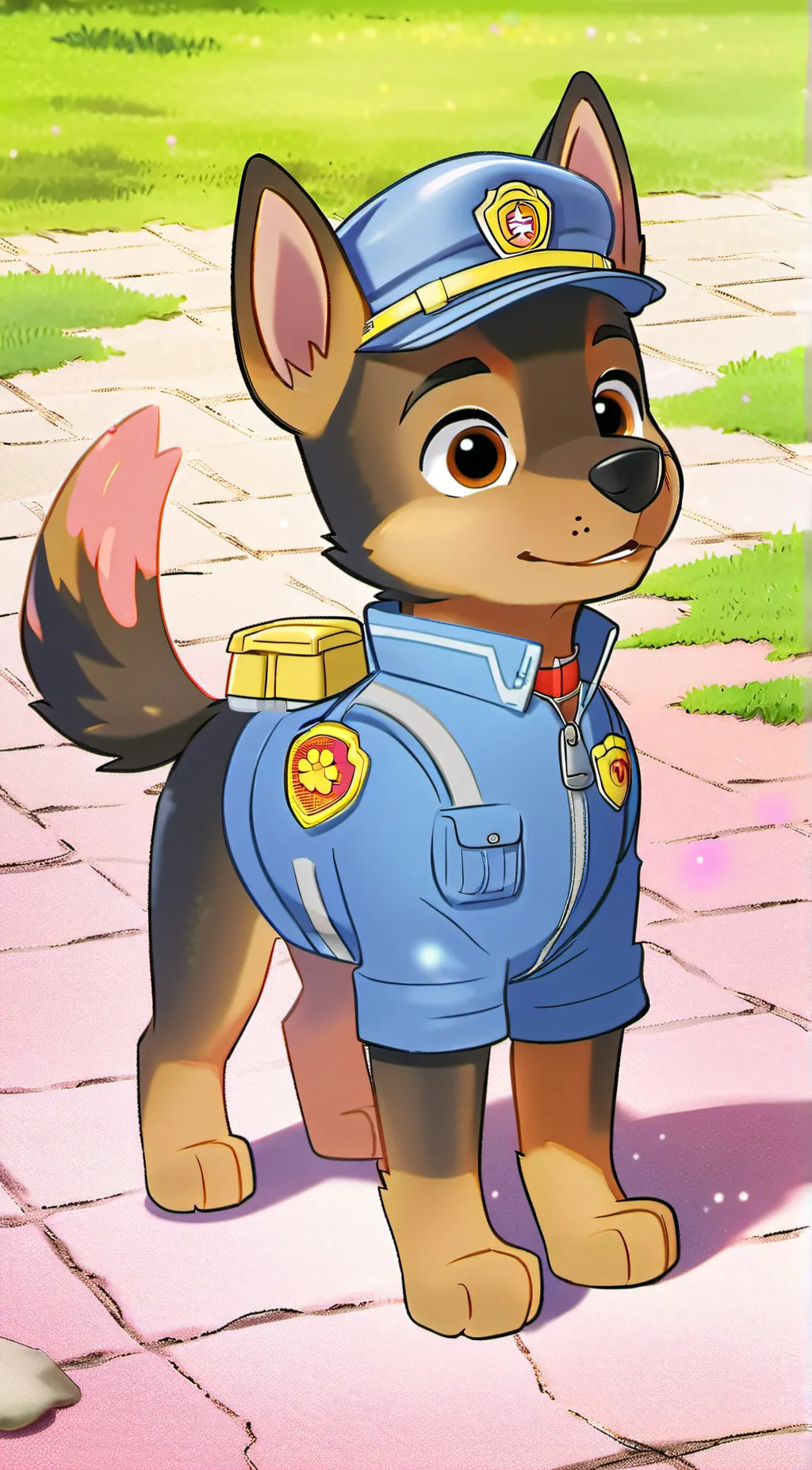 ai character: Chase background