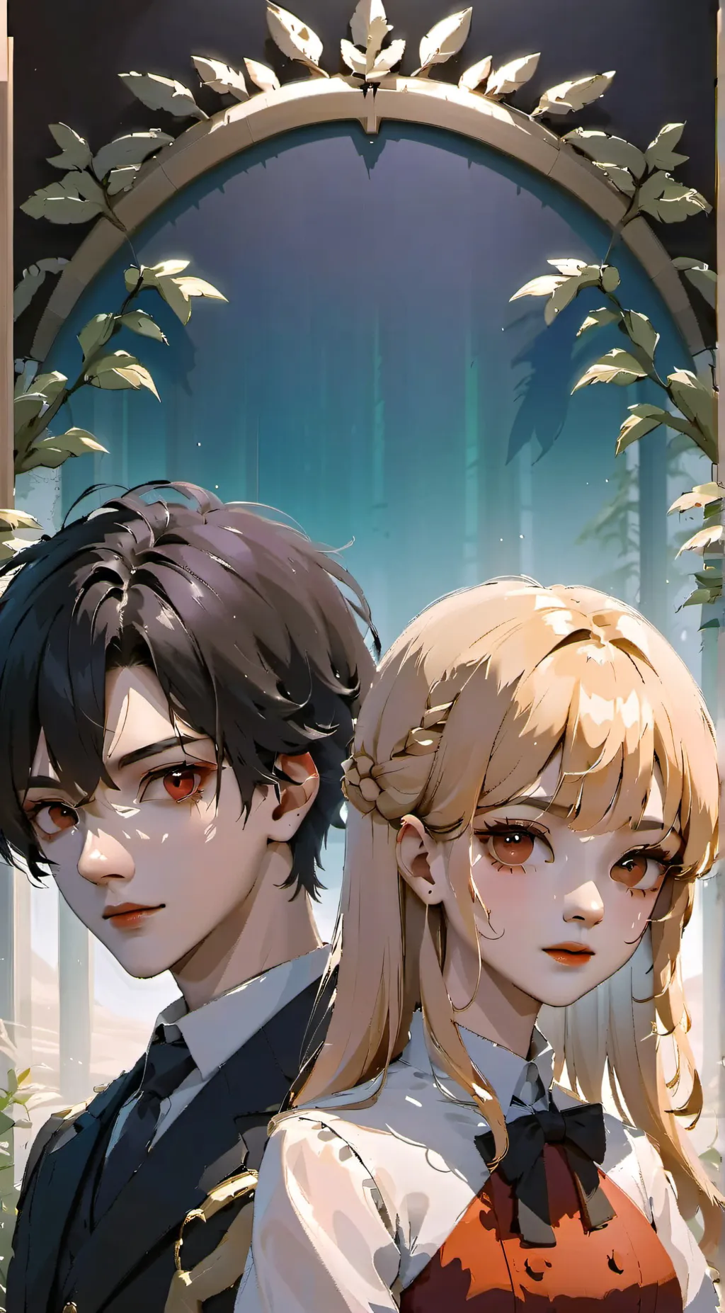 ai character: Ashton and Ashley background