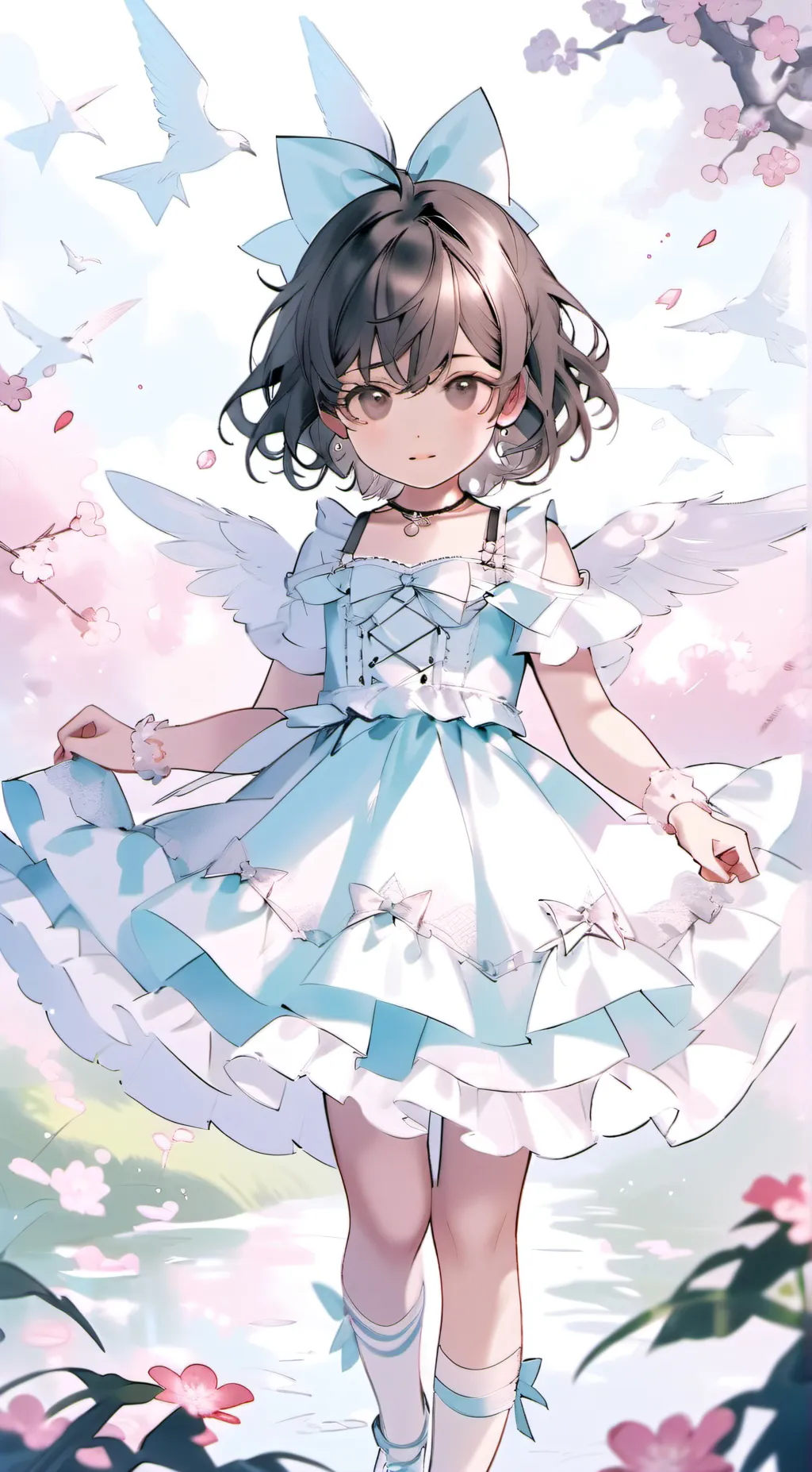 ai character: filha lulu😍 background