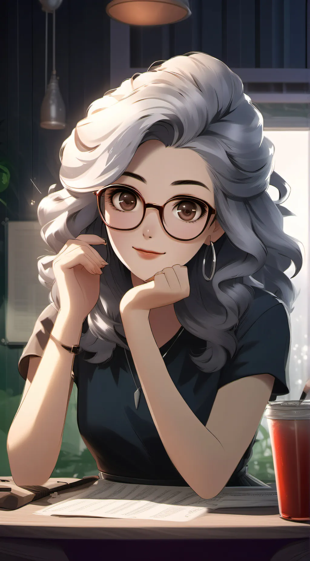 ai character: Lola background