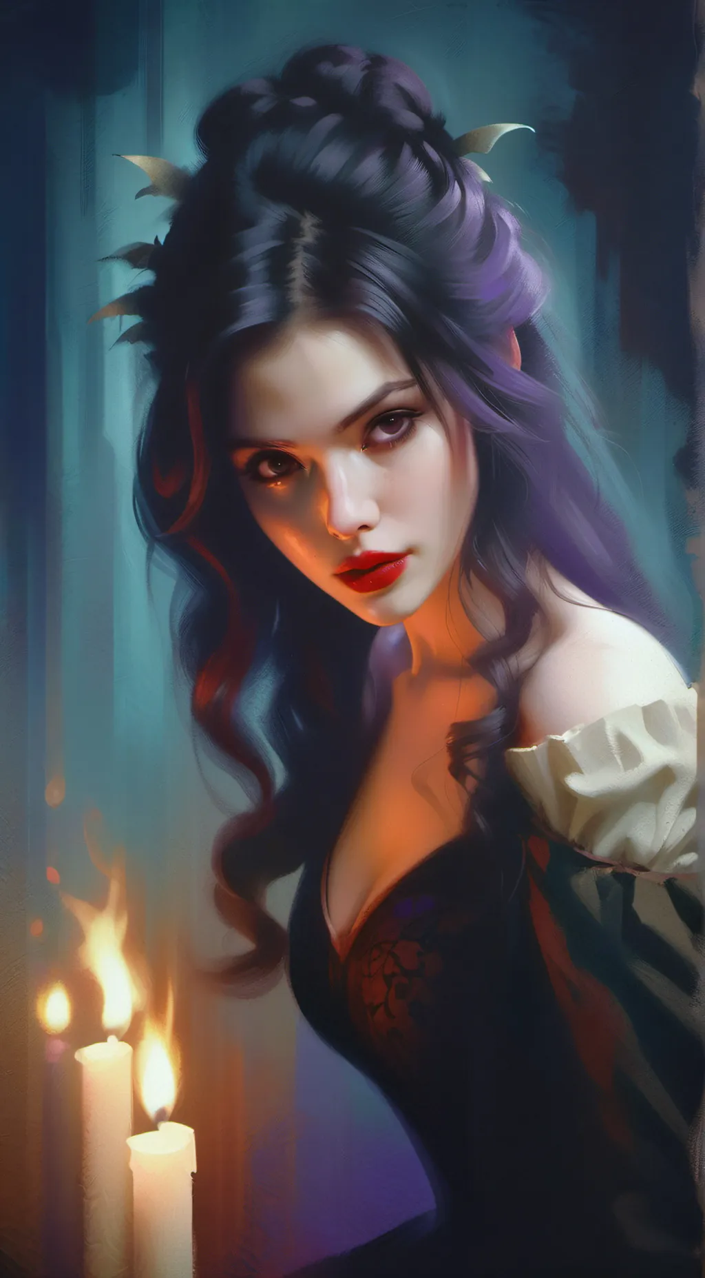 ai character: Grimhilde background