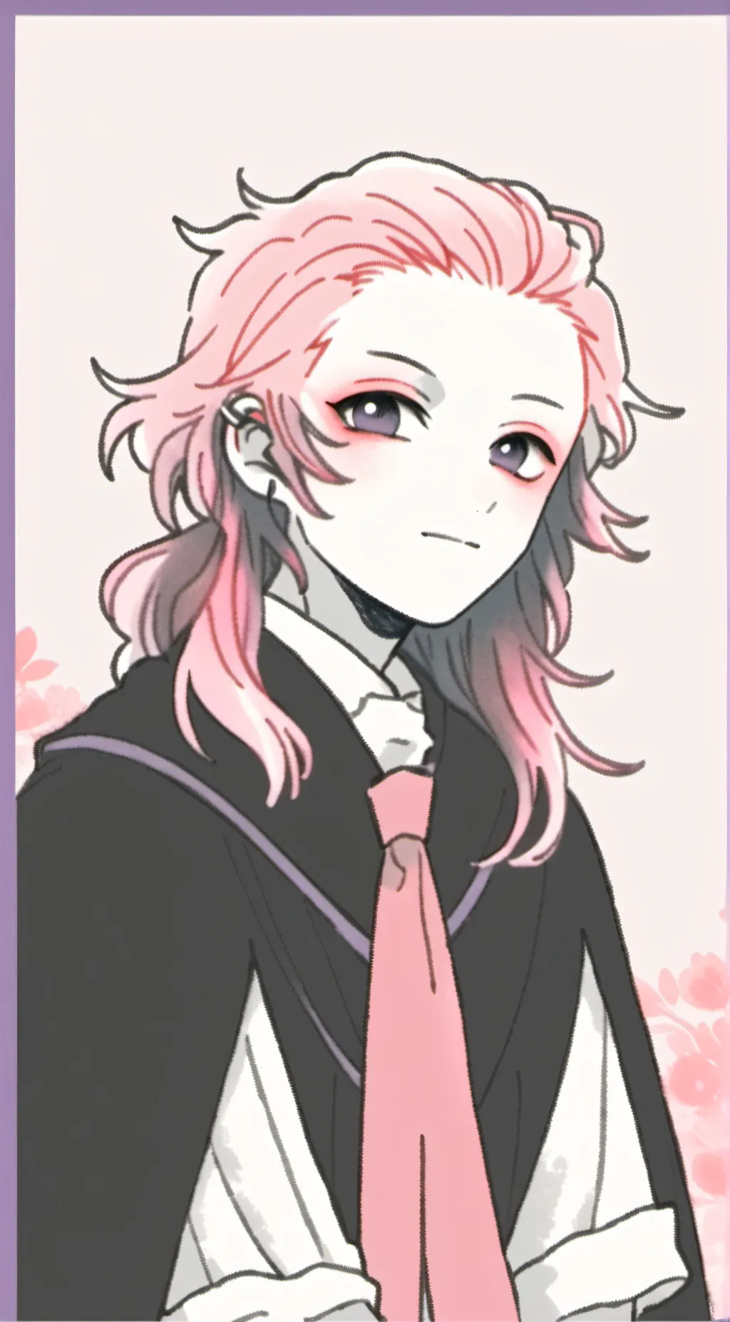 ai character: Sabito  background