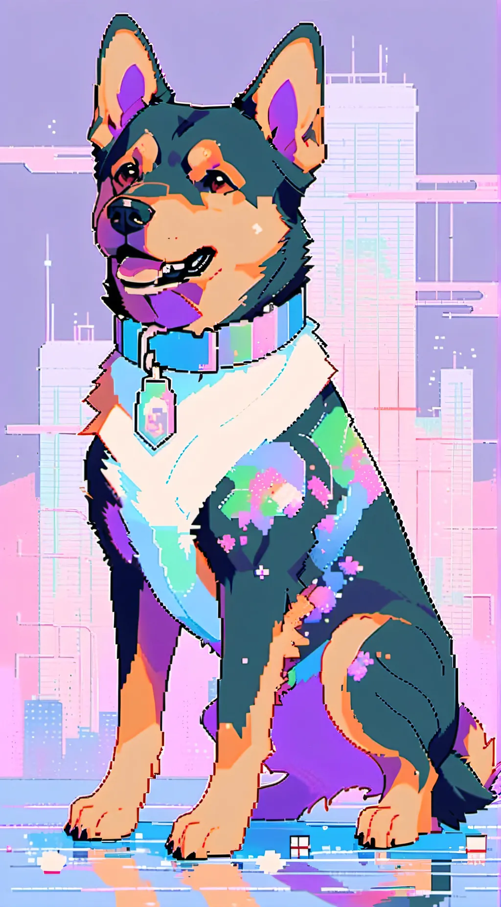 ai character: Max background