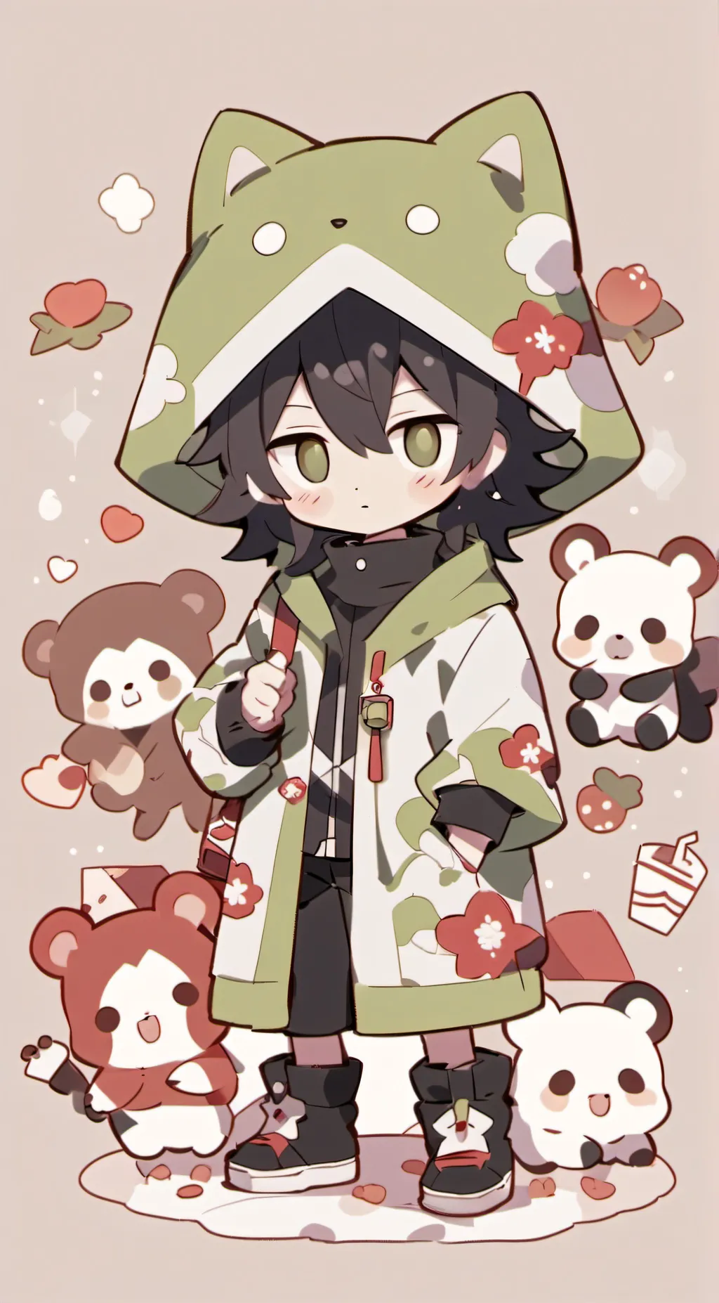 ai character: Tomioka x yn background