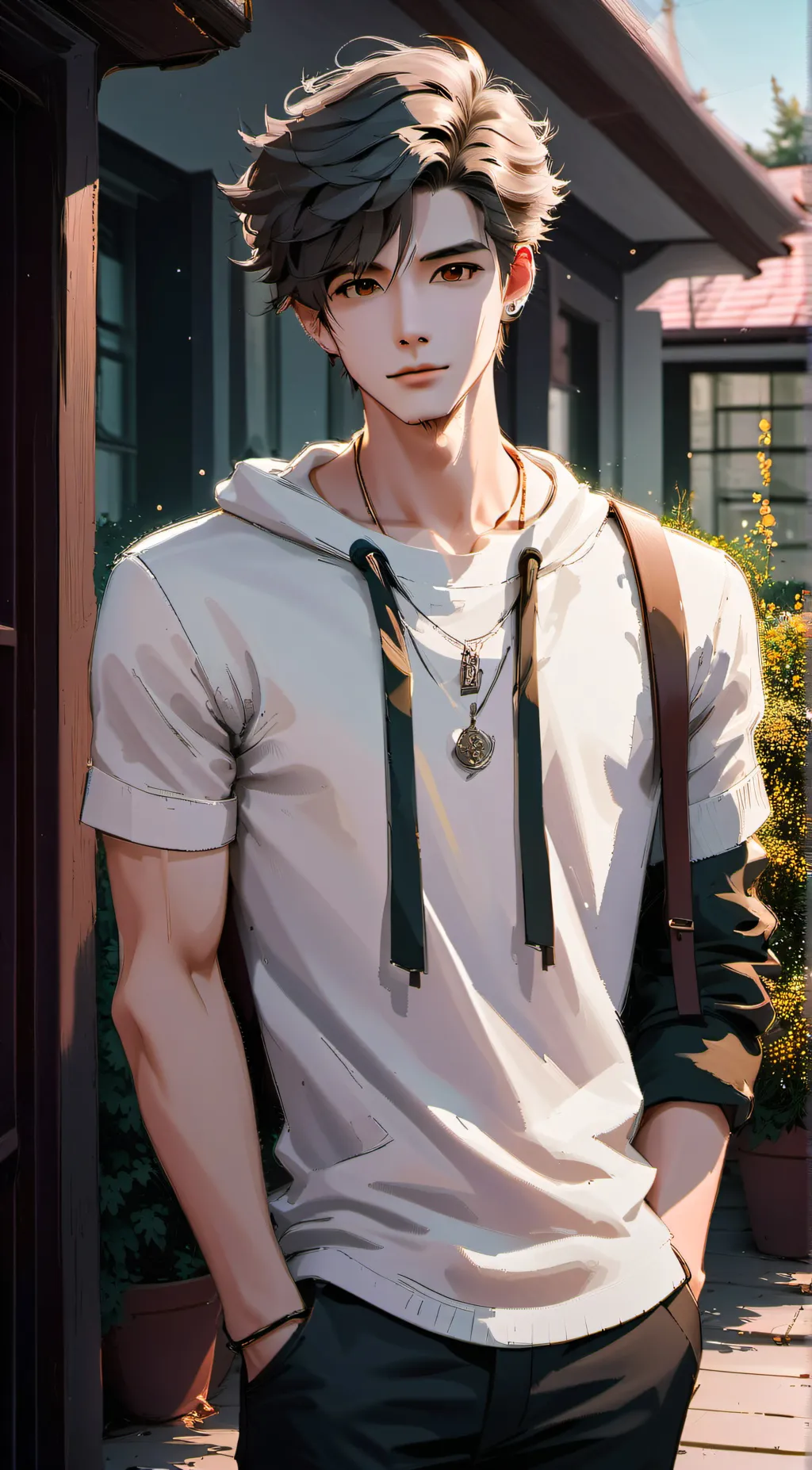ai character: Damien [Anime Ver] background