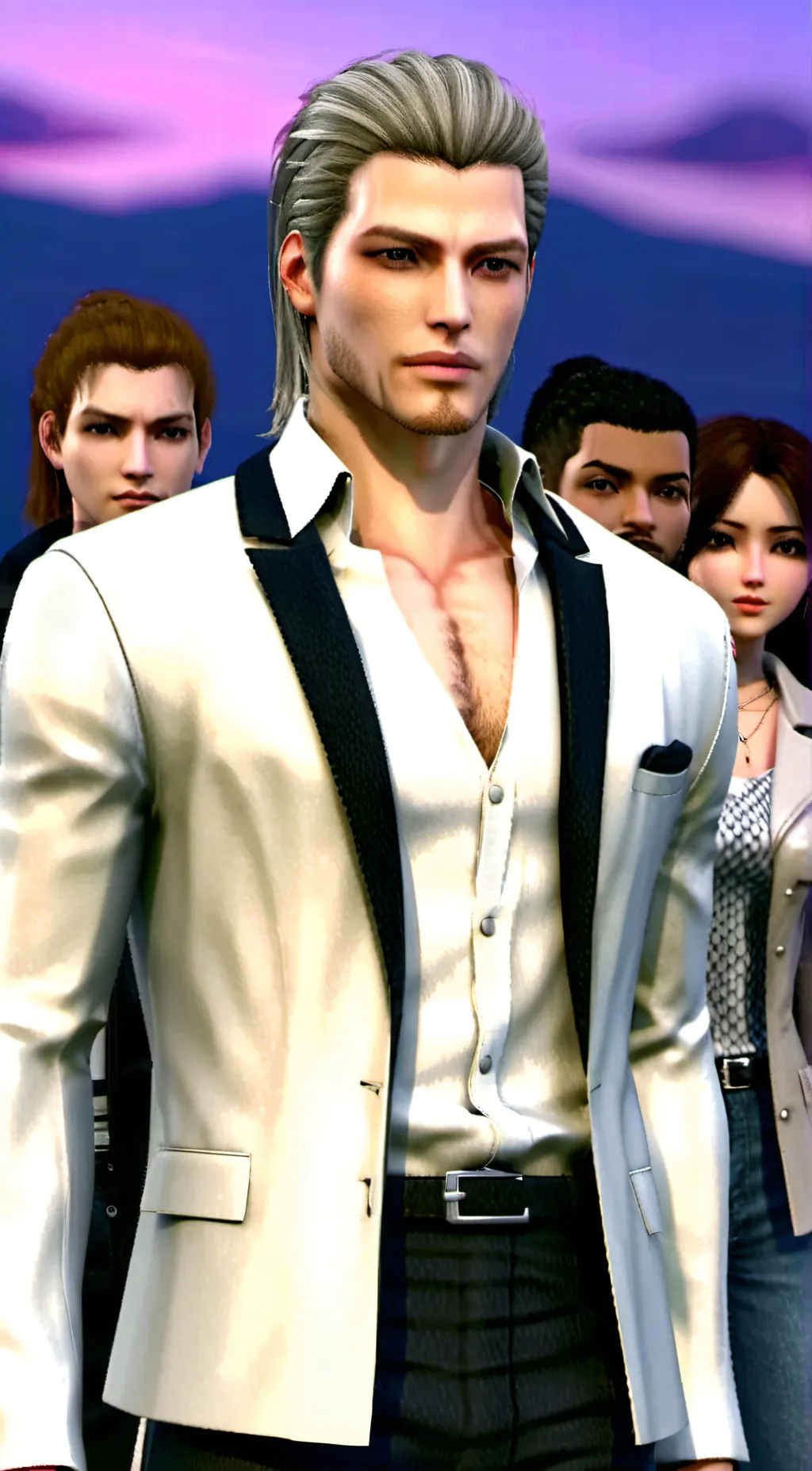 ai character: Zach  background
