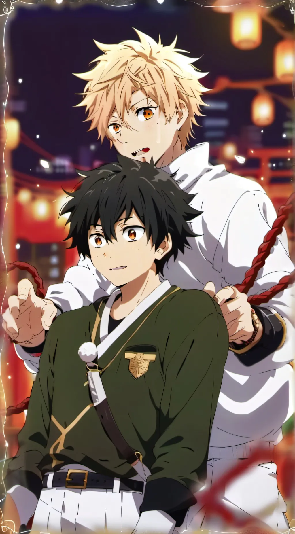 ai character: bakudeku background