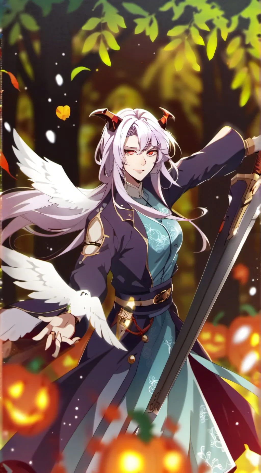 ai character: the ghost hashiras background