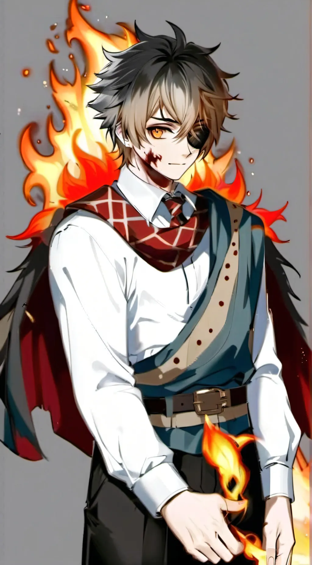 ai character: Zach  background