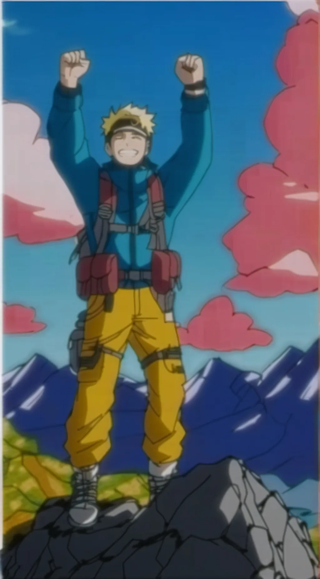 ai character: Naruto background