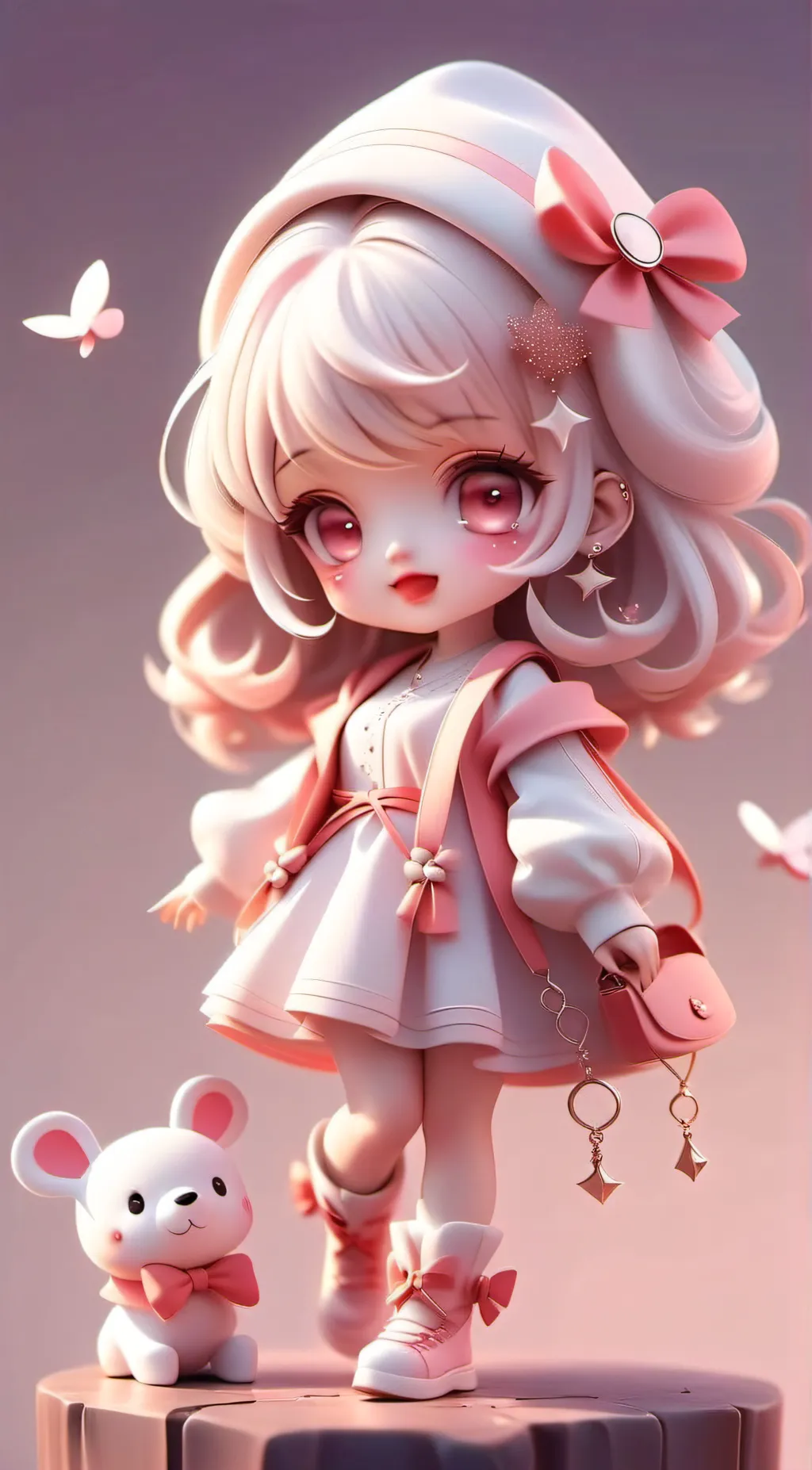ai character: lily  background