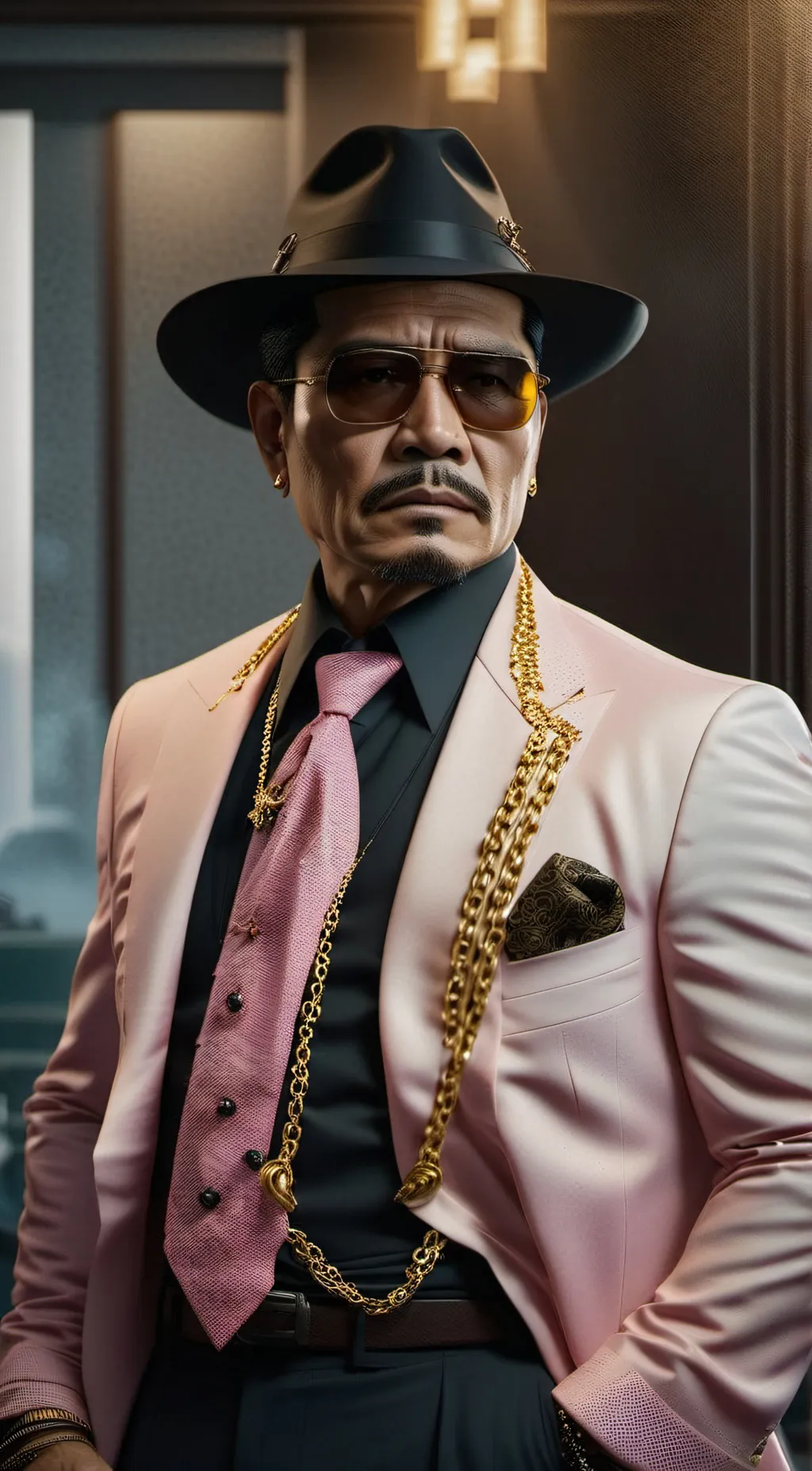 ai character: Maximo Santos background