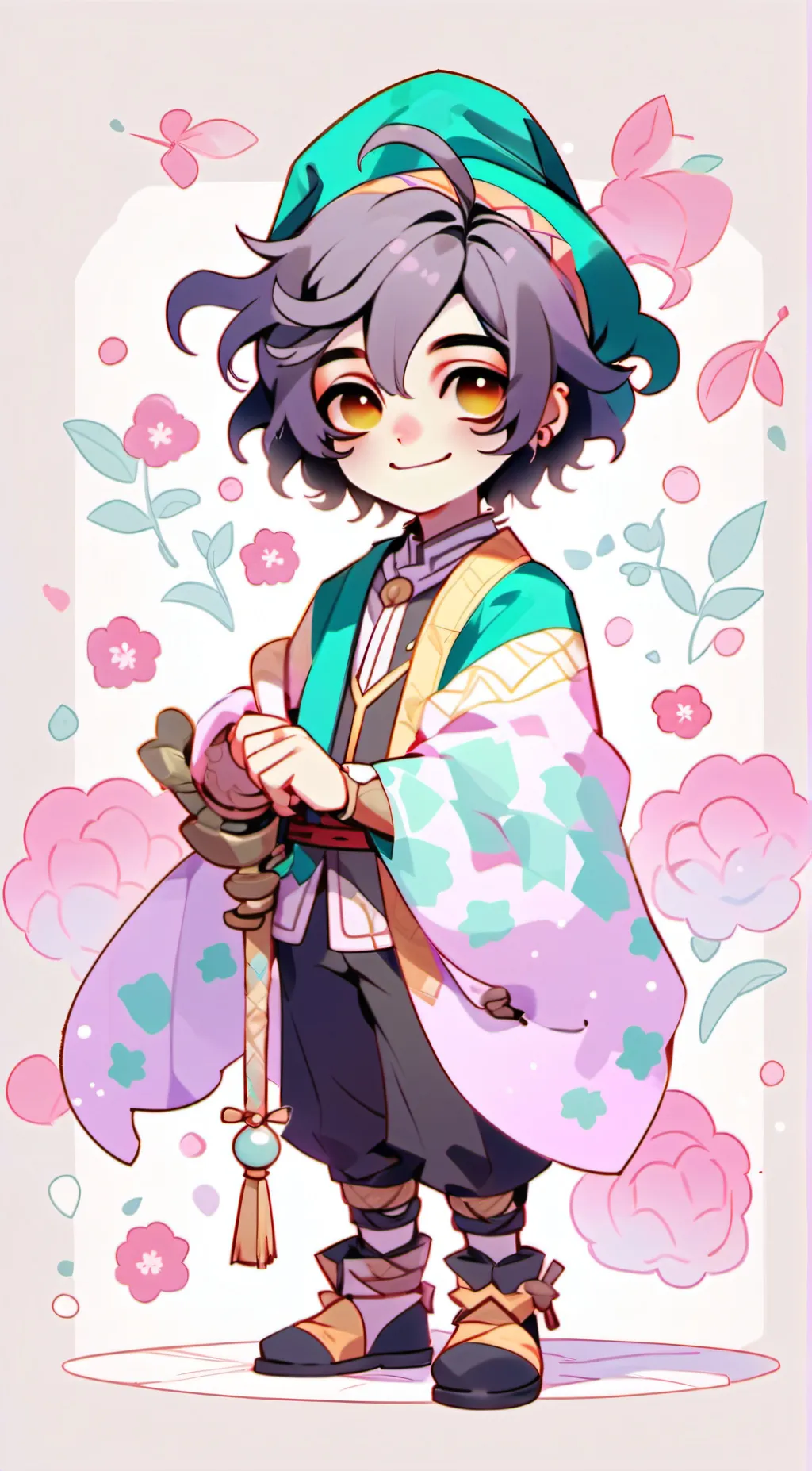 ai character: Jester  background