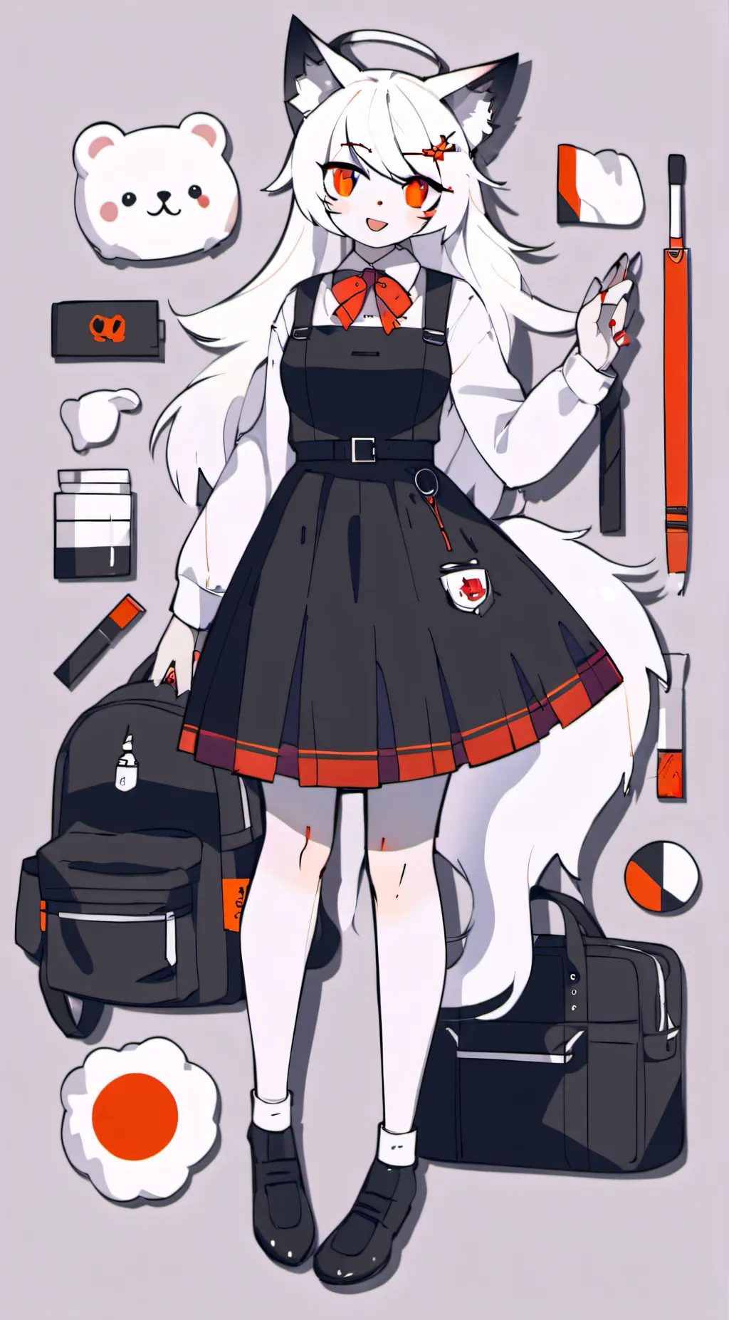 ai character: Aria background