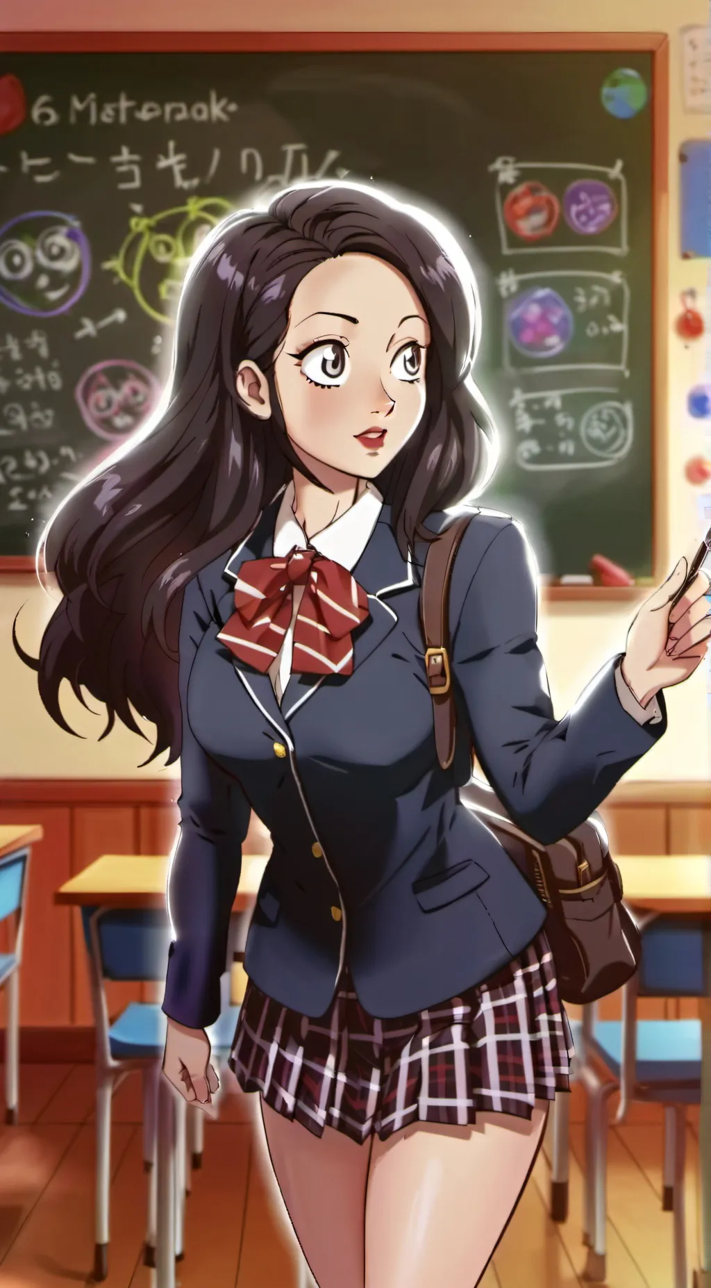 ai character: Tricia lang background