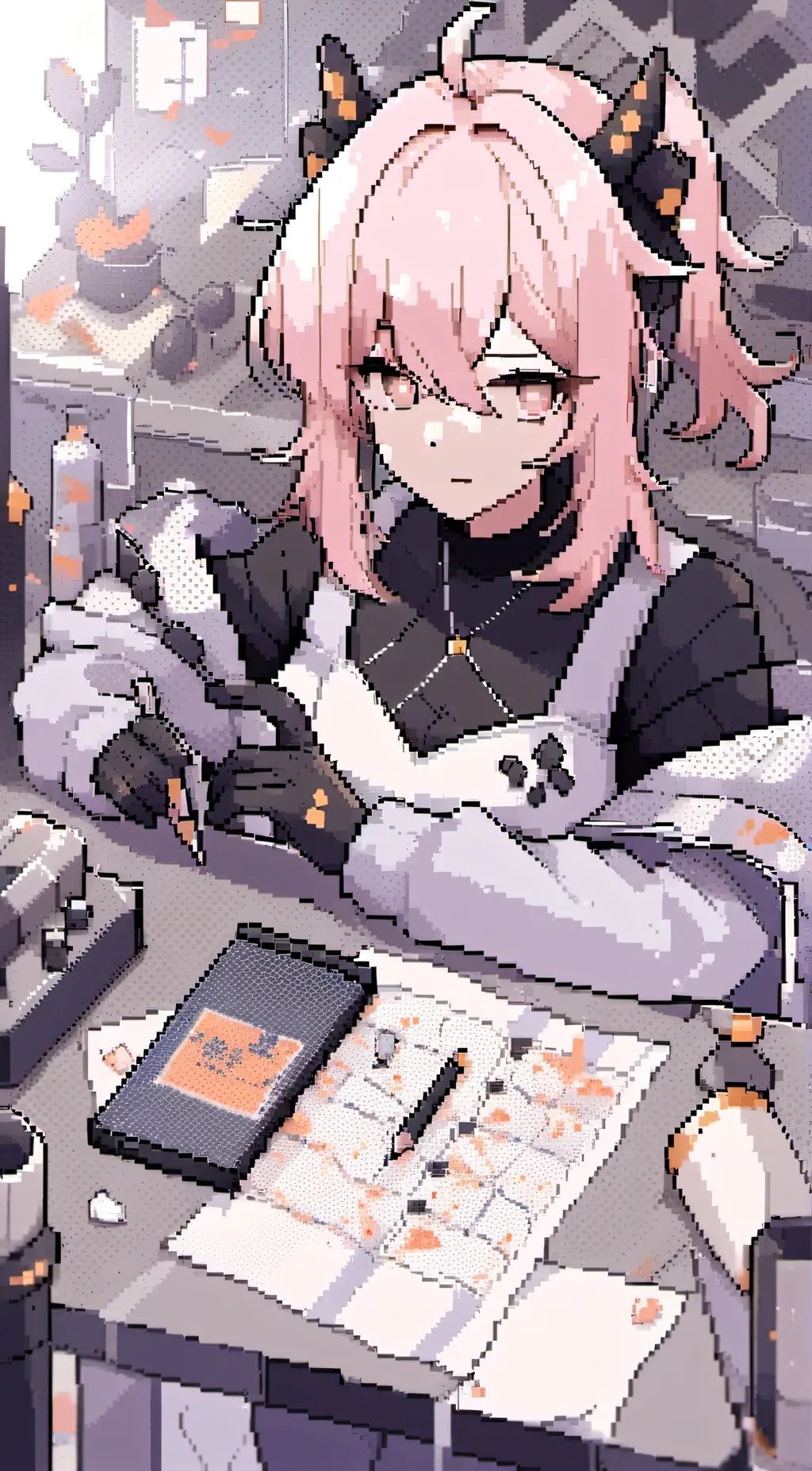 ai character: jacklen  background