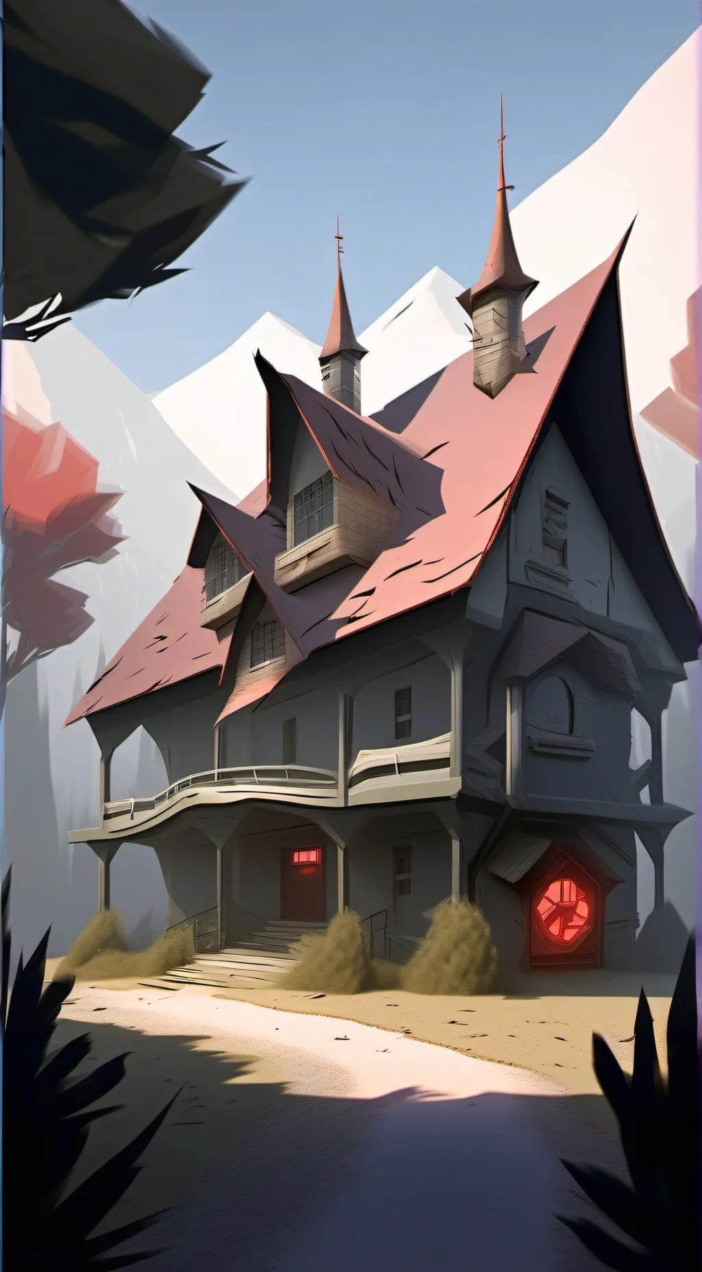 ai character: Hazbin h0tel background